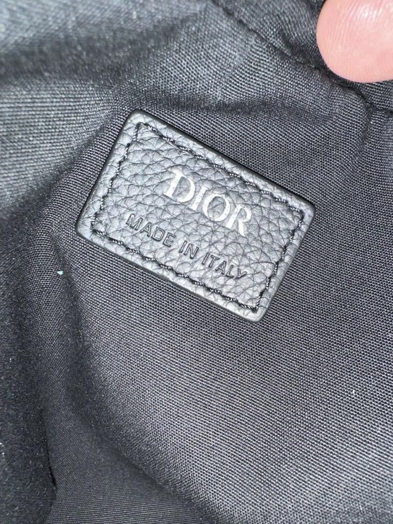 Christian Dior Monsieur × Dior Authentic Christian Dior Oblique Blue Beige Crossbody Bag Size ONE SIZE - 11 Thumbnail