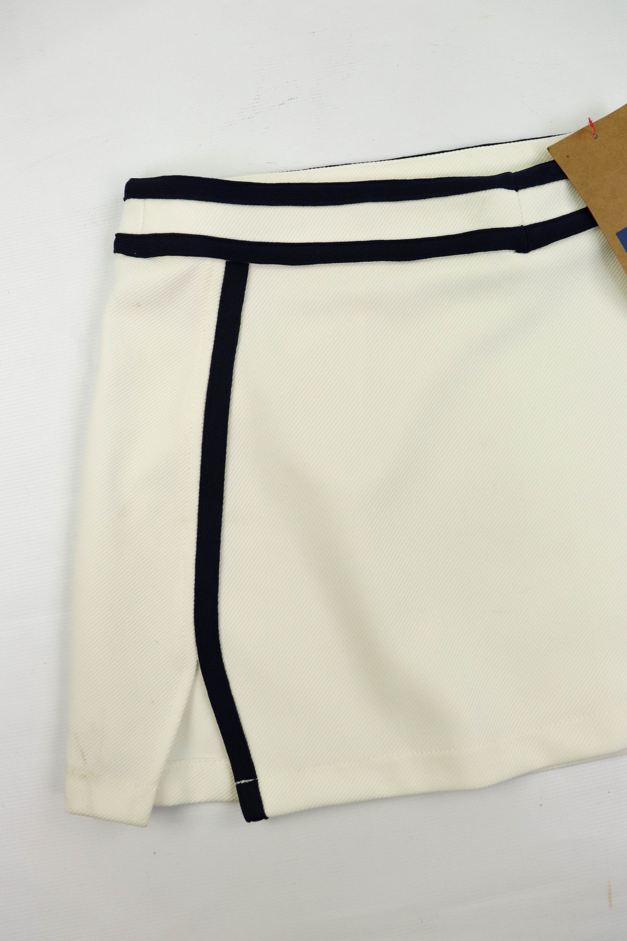 Russell Athletic Russell Athletic Cream Catalina Cheerleading Mini Skirt Size 25" / US 0 / IT 36 - 3 Thumbnail
