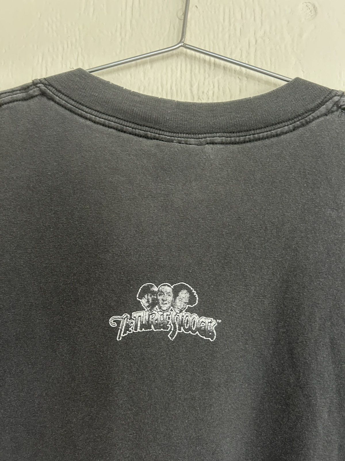 Vintage Vintage The Three Stooges Wrap Around Graphic Fader T-shirt Size US L / EU 52-54 / 3 - 11 Thumbnail