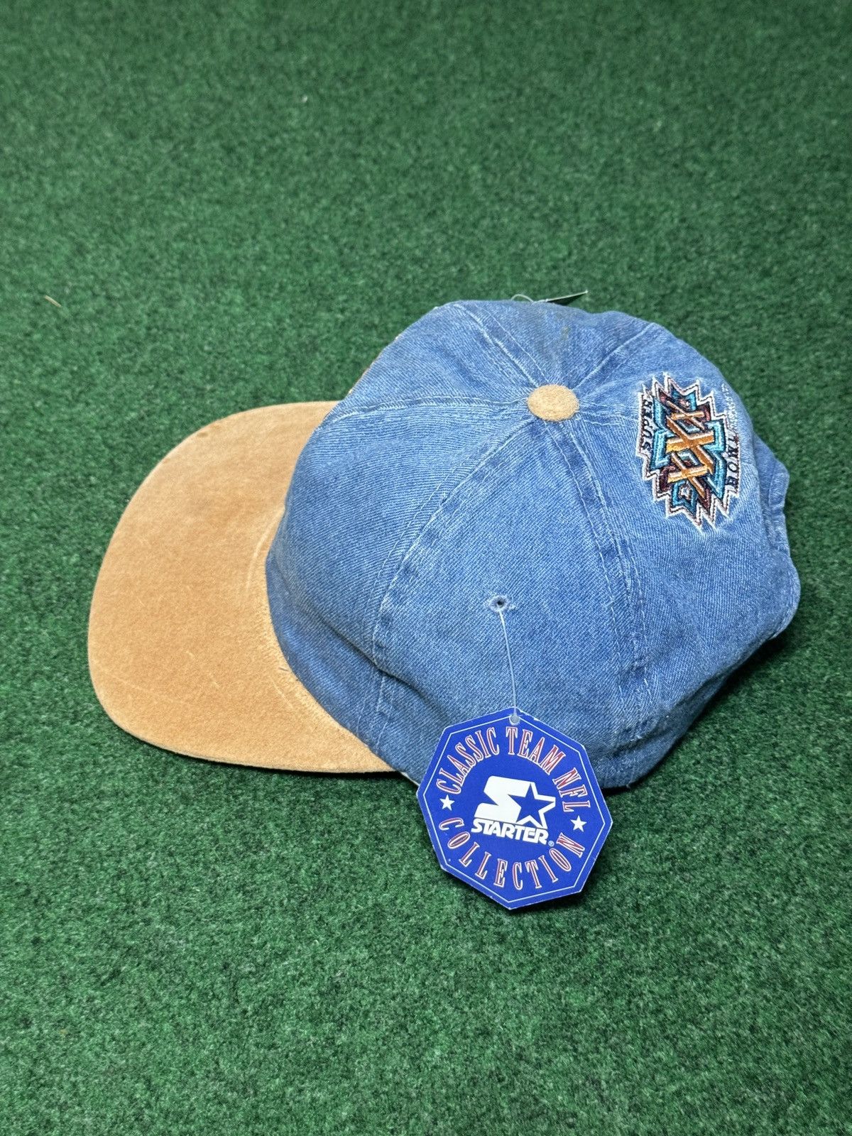 Starter Vintage 90s Starter Team NFL Super Bowl XXX Champs Cap Hat Size ONE SIZE - 4 Thumbnail
