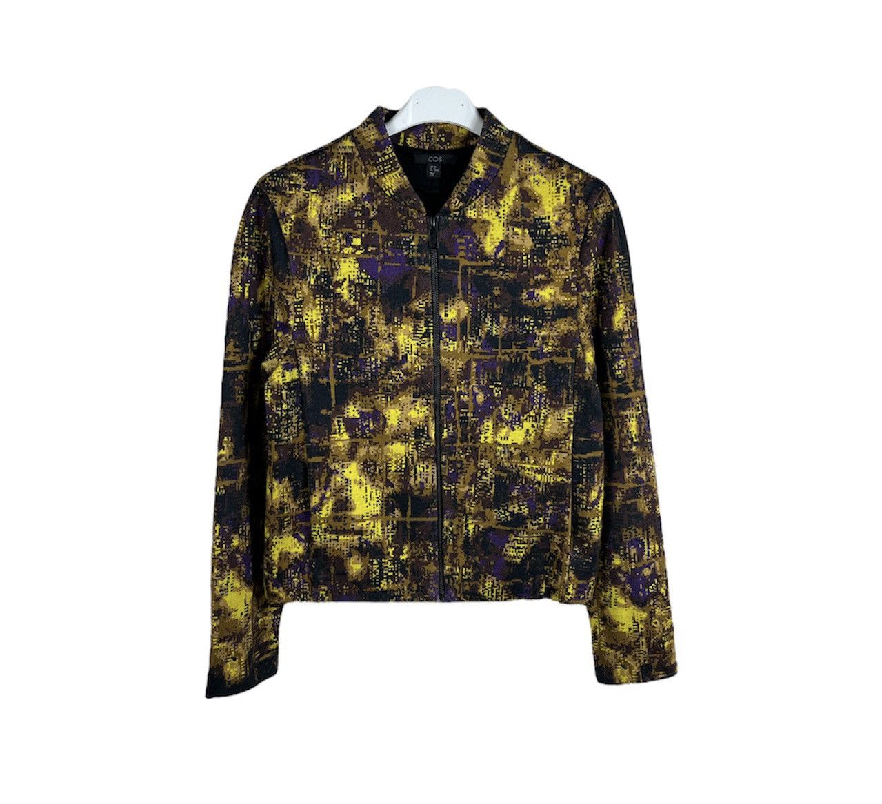 Cos × Designer COS abstract full print pixel light viscose jacket Size XS / US 0-2 / IT 36-38 - 1 Thumbnail