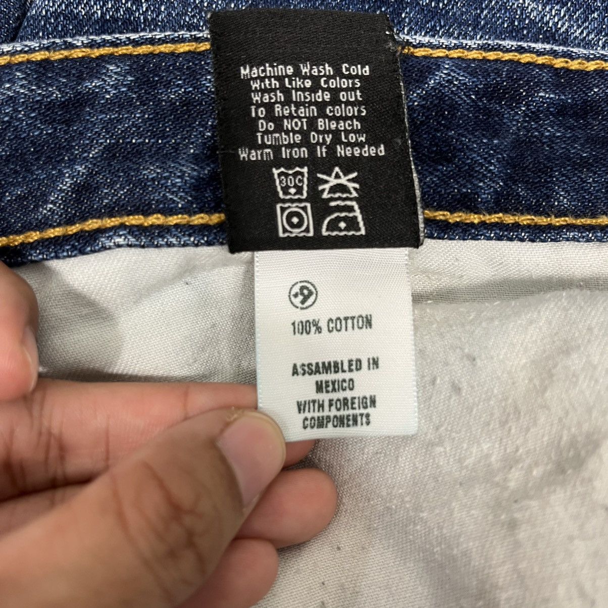 Big Star Vintage Big Star Selvedge Denim Jeans Size US 30 / EU 46 - 24 Thumbnail