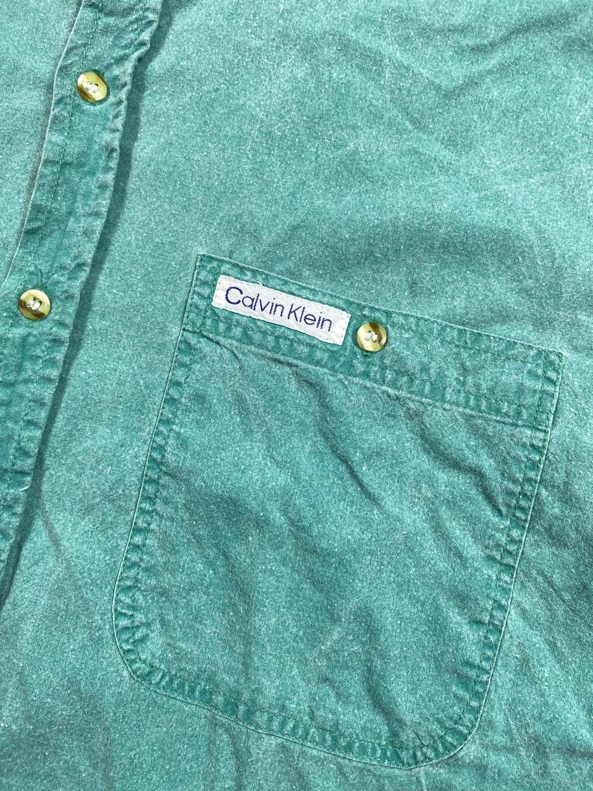Calvin Klein Vintage Calvin Klein Mens Shirt Size XL Size US XL / EU 56 / 4 - 6 Thumbnail