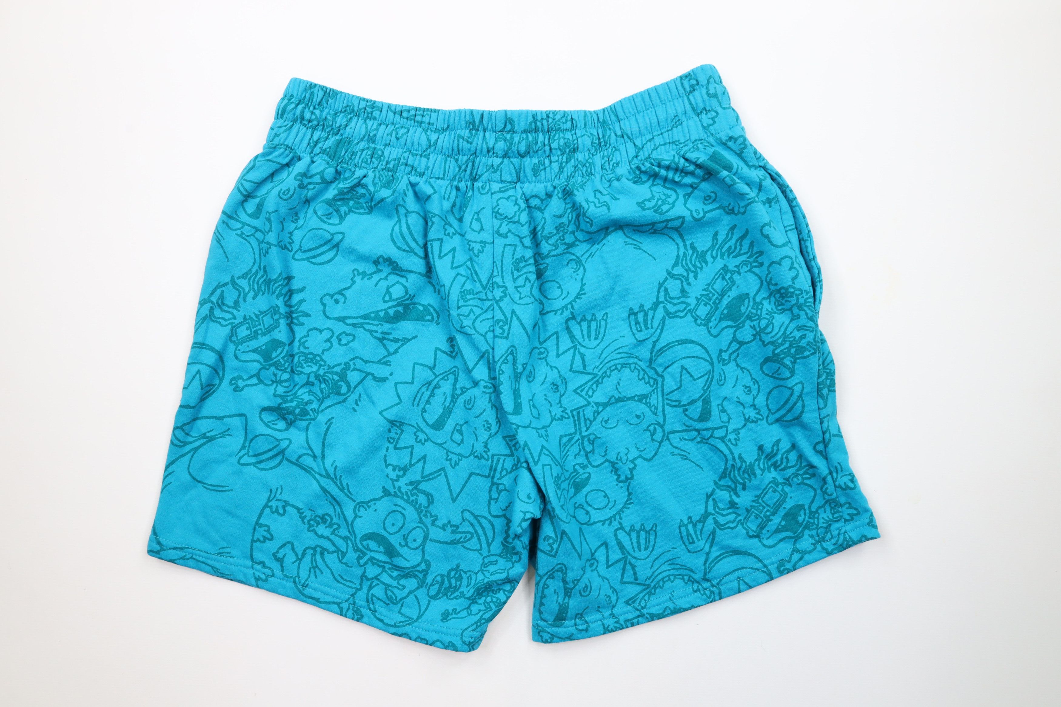 Vintage Vintage Nickelodeon Print Rugrats Sweatpants Shorts Blue Size US 36 / EU 52 - 8 Thumbnail