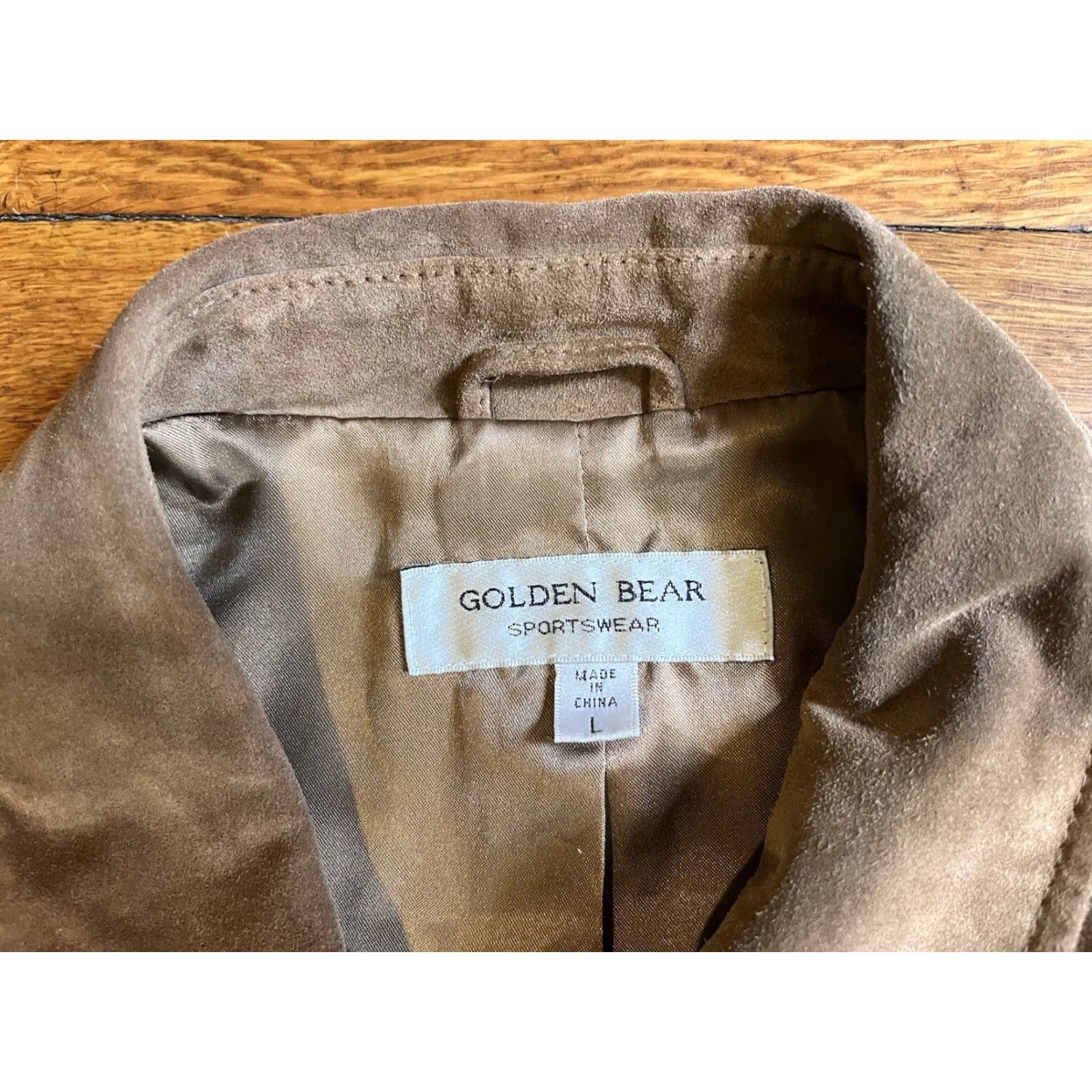 Golden Bear VINTAGE Golden Bear Sportswear Suede Jacket Women’s Large Brown Size L / US 10 / IT 46 - 4 Thumbnail
