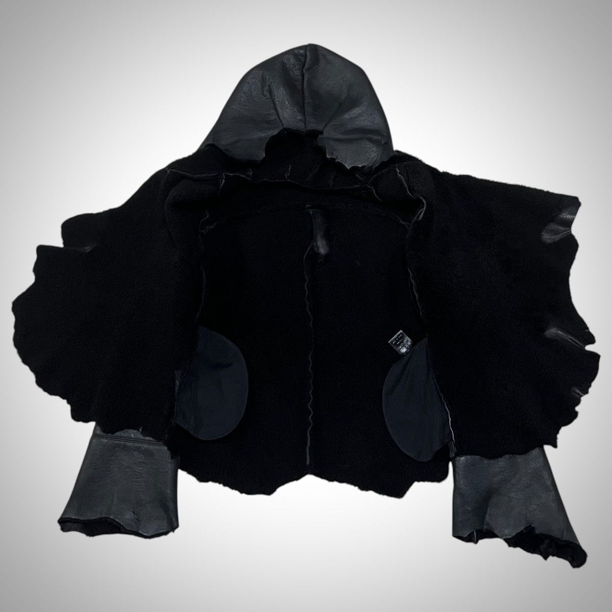 If Six Was Nine If Six Was Nine ‘Brondy’ Hooded Lambskin Cross Jacket Size US S / EU 44-46 / 1 - 5 Thumbnail
