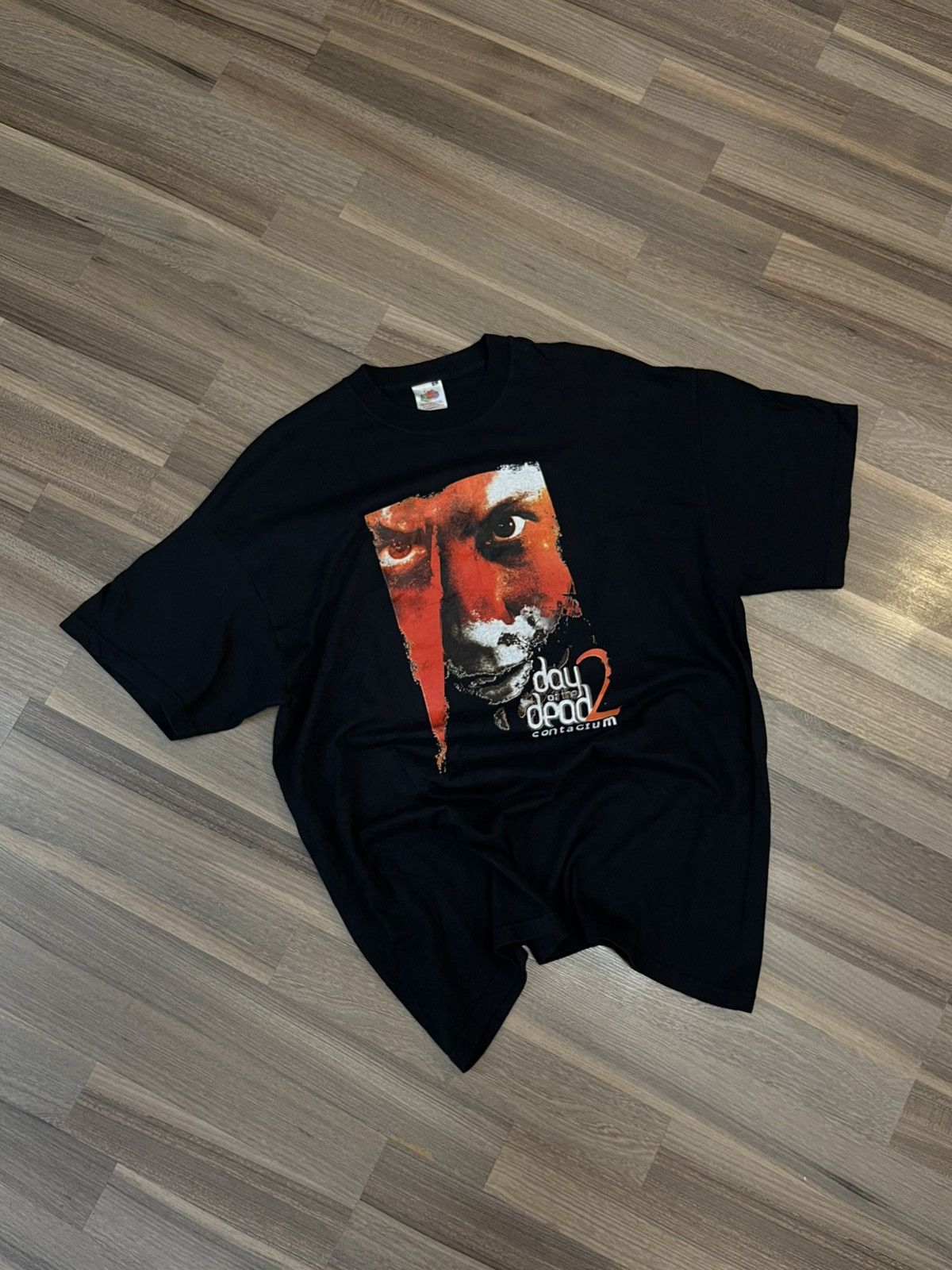 Fruit Of The Loom T-Shirt Vintage 2005 Day of the Dead 2 Horror Movie Tee Size US L / EU 52-54 / 3 - 1 Thumbnail
