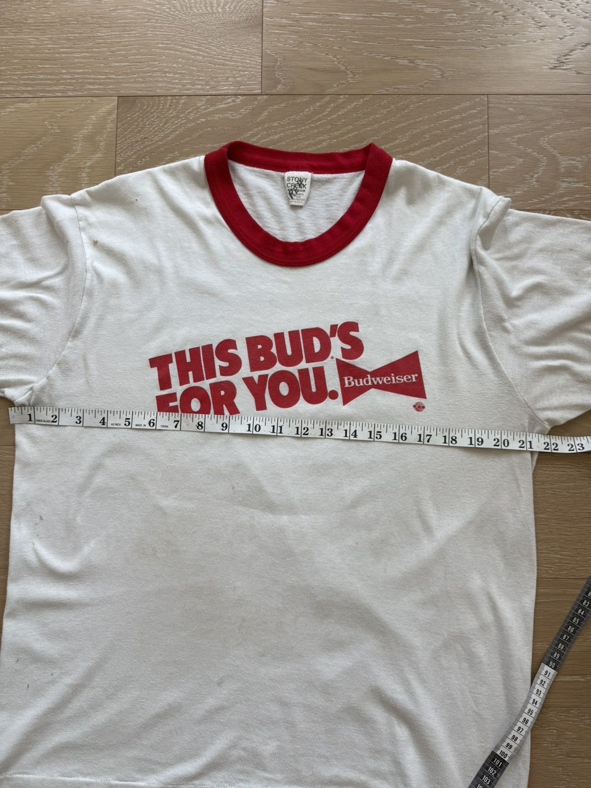 Budweiser Vintage Budweiser Bud promo shirt Size US XL / EU 56 / 4 - 11 Thumbnail
