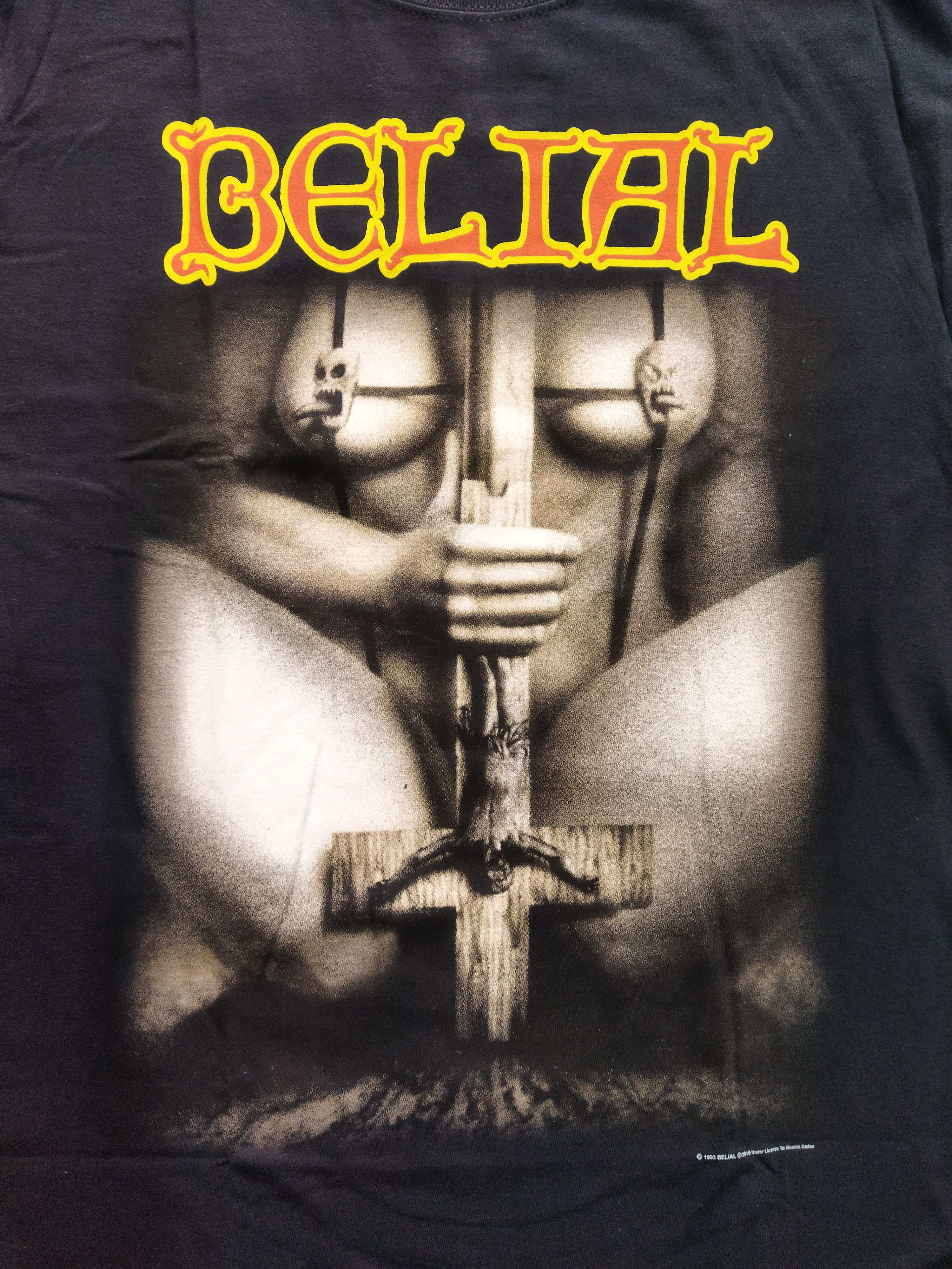Band Tees BELIAL never again Size US L / EU 52-54 / 3 - 2 Thumbnail