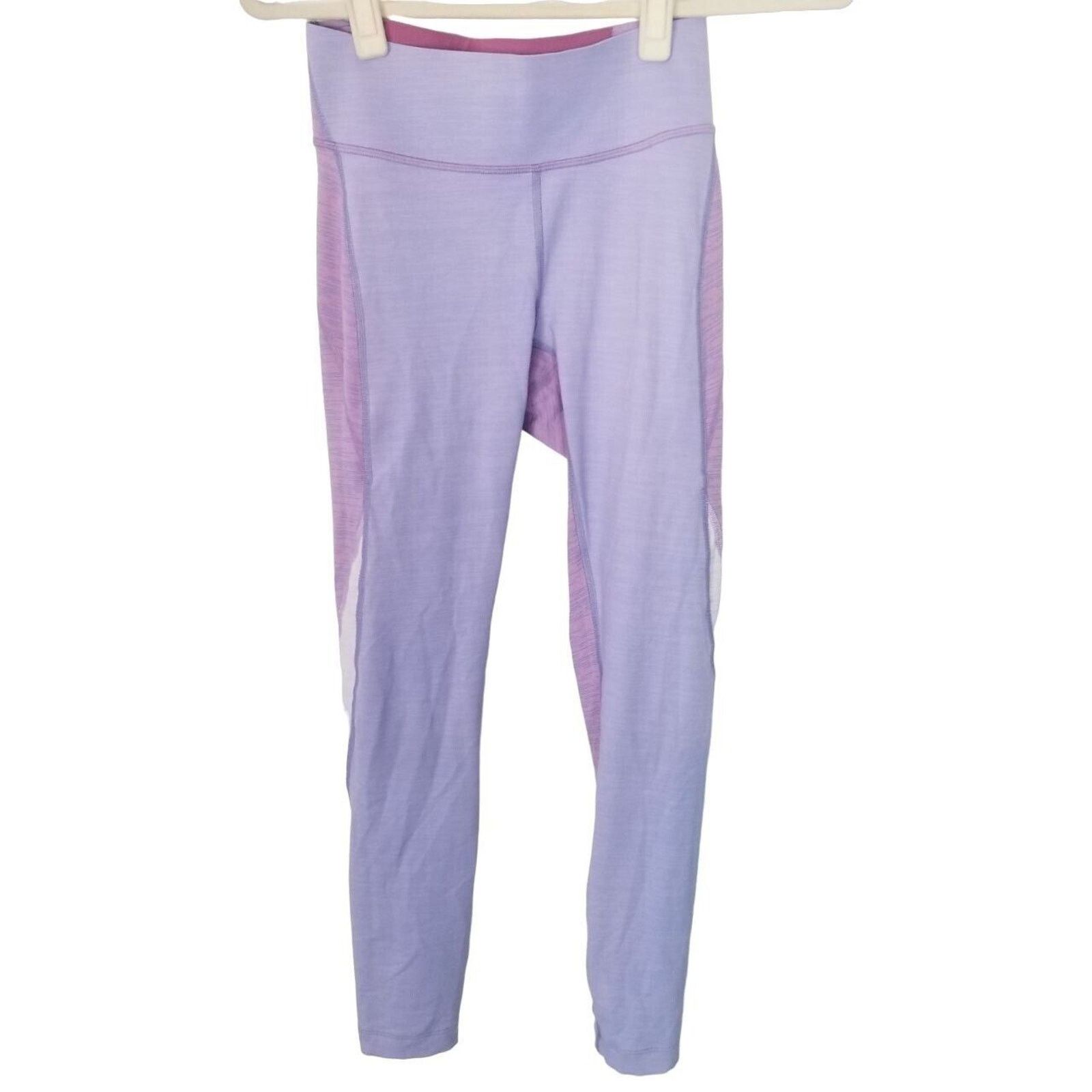Outdoor Voices Outdoor Voices Womens Purple Zoom High Waist 7/8 Leggings S Size 23" - 3 Thumbnail