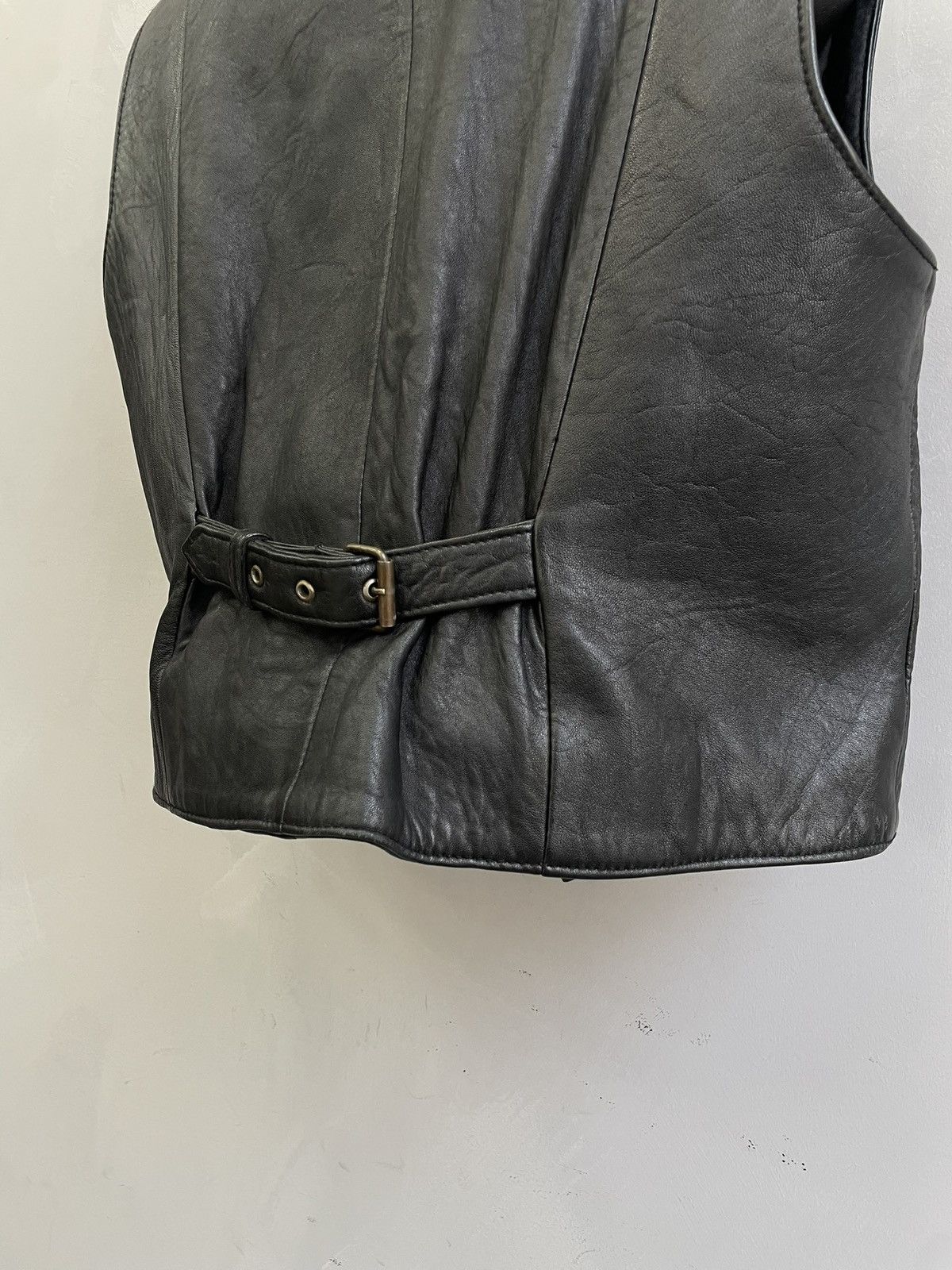 Harley Davidson Harley davidson style leather vest punk gothic y2k Size US L / EU 52-54 / 3 - 12 Thumbnail