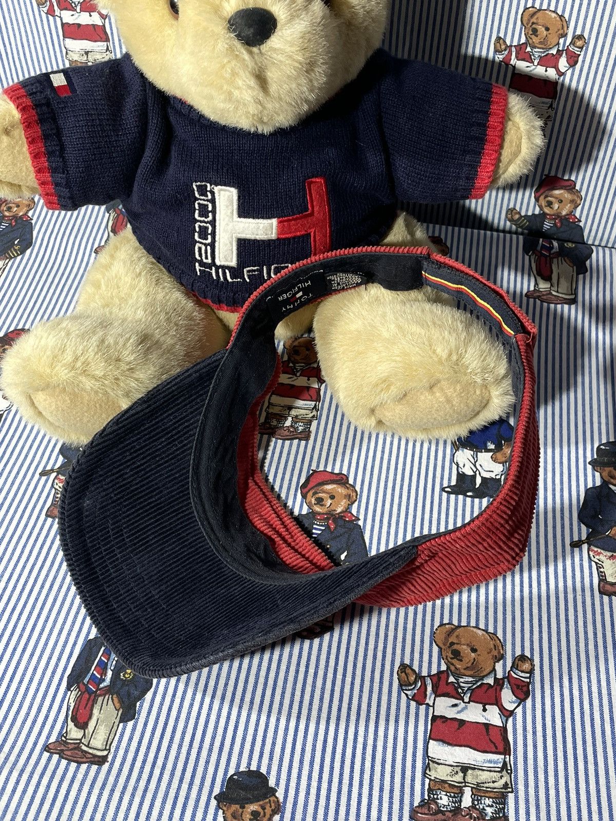 Tommy Hilfiger × Vintage Visor Tommy Hilfiger Crest OG Vintage 90’s Size ONE SIZE - 10 Thumbnail