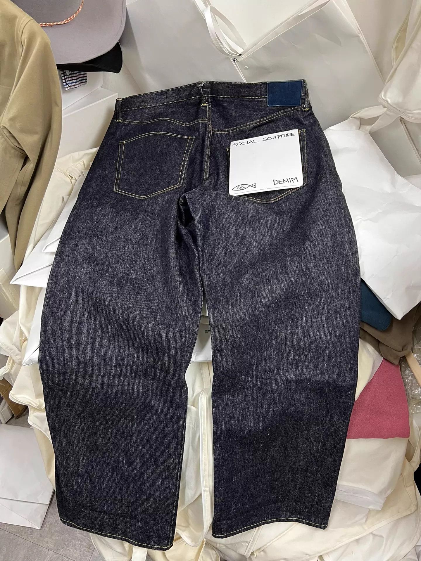 Visvim VISVIM SOCIAL SCULPTURE DENIM 01 WIDE DRY 01.3RW W36 L30 1W Size US 30 / EU 46 - 5 Thumbnail