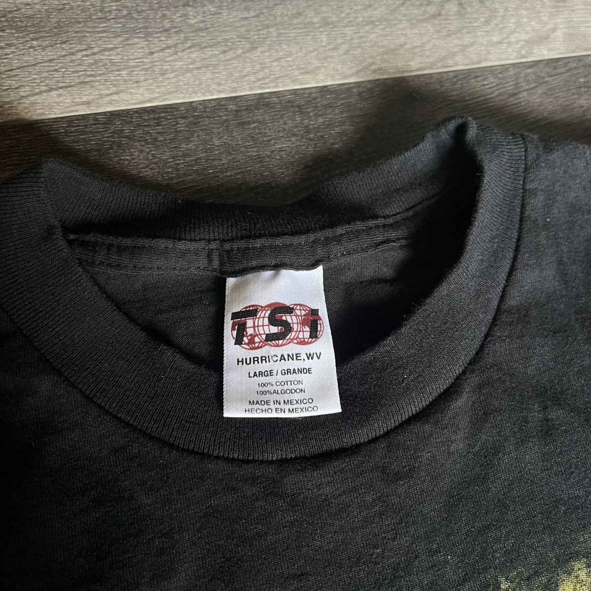 Vintage Vintage 2000s TSi Wolf Winter Face Animal Graphic Logo Tee Size US L / EU 52-54 / 3 - 4 Thumbnail