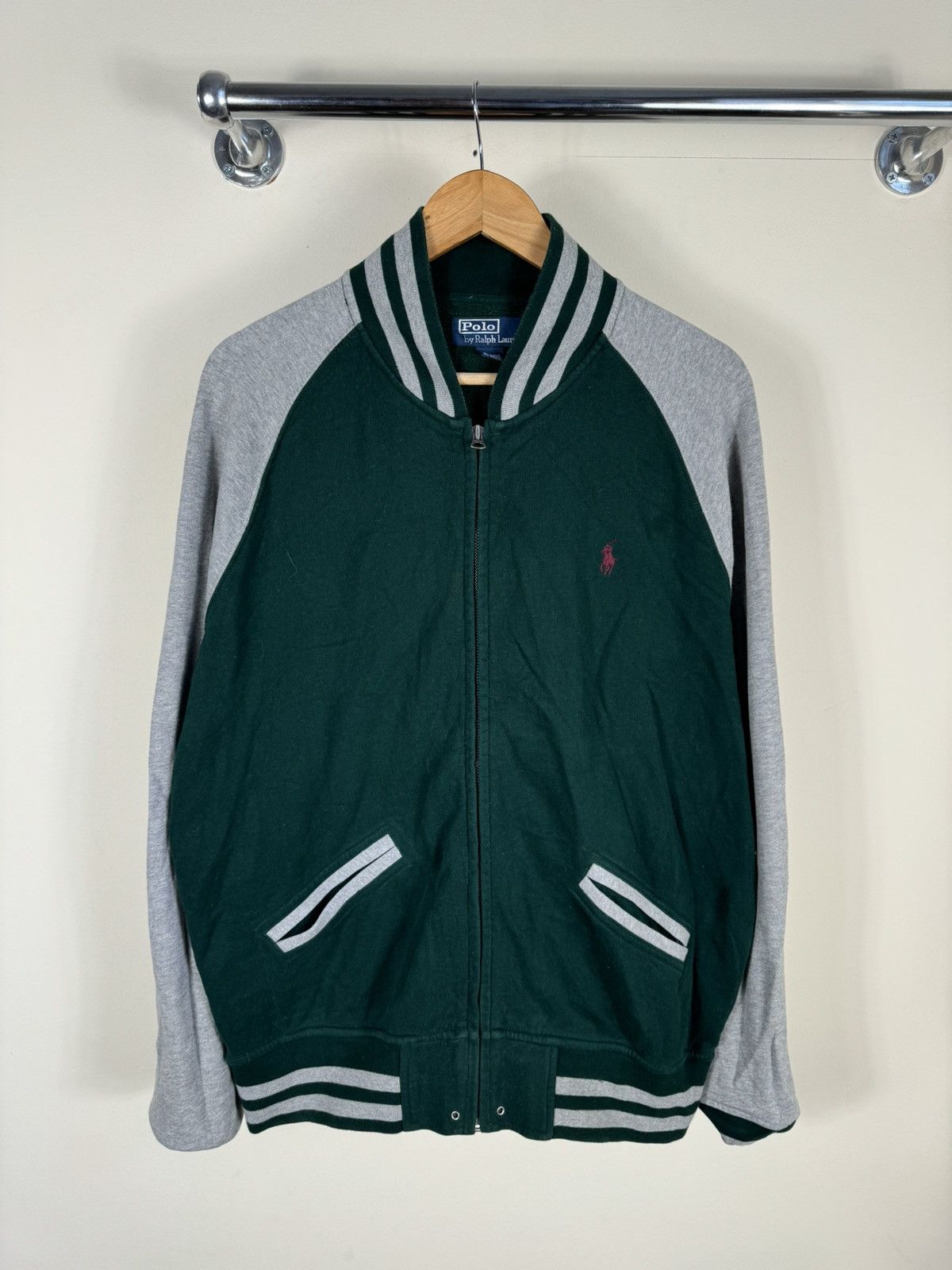 Polo Ralph Lauren Vintage Polo Ralph Lauren Full Zip Jacket Sweatshirt Size US L / EU 52-54 / 3 - 1 Thumbnail