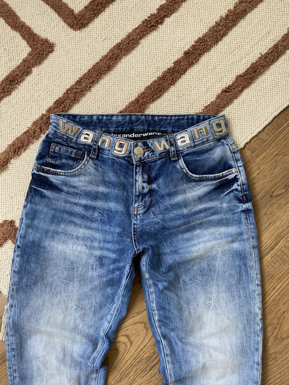 Alexander Wang ALEXANDER WANG DENIM SKINI WMNS JEANS Size 25" / US 0 / IT 36 - 2 Thumbnail