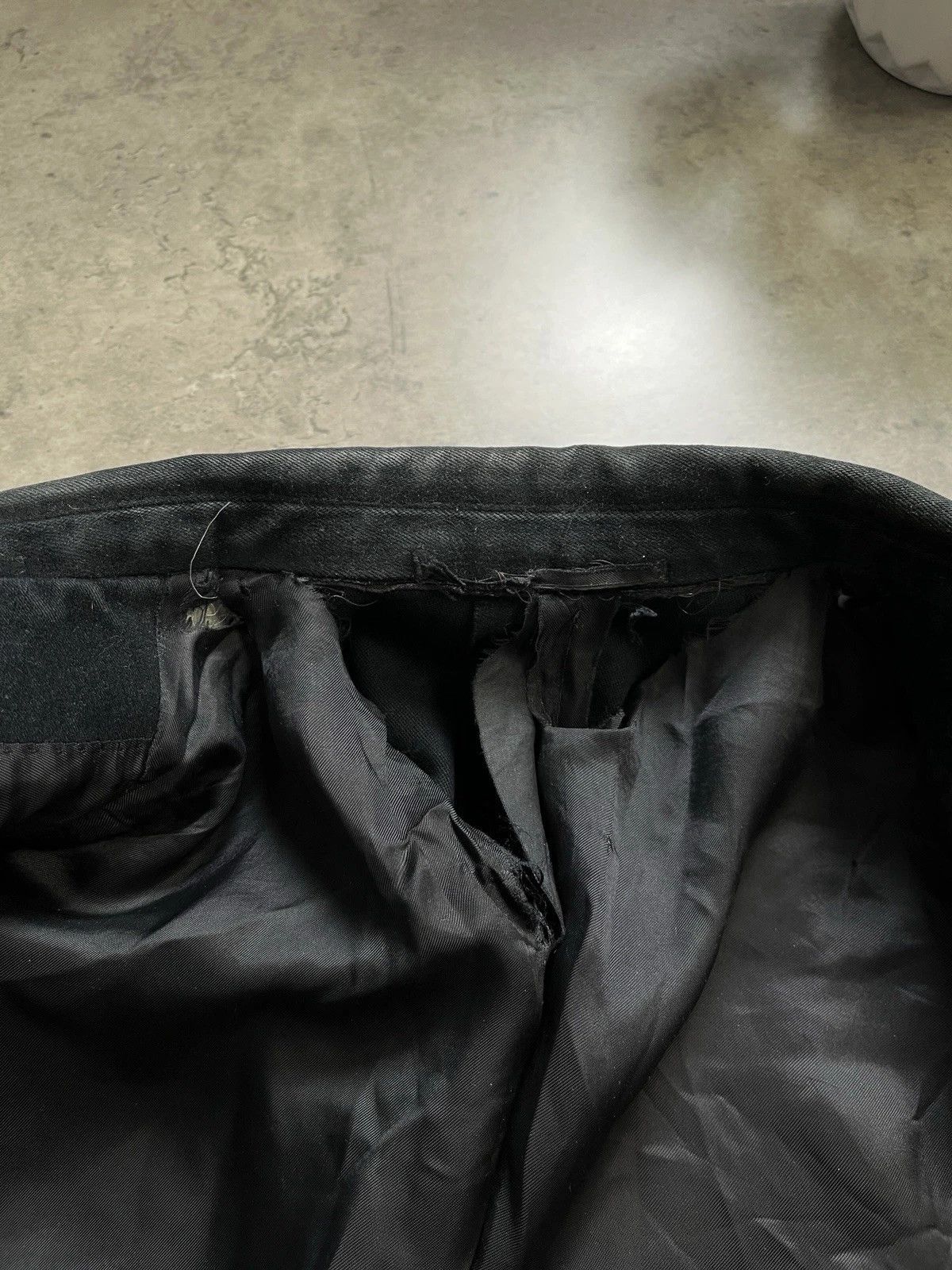 Helmut Lang Archive Helmut Lang Black Velour Blazer Size US M / EU 48-50 / 2 - 13 Thumbnail
