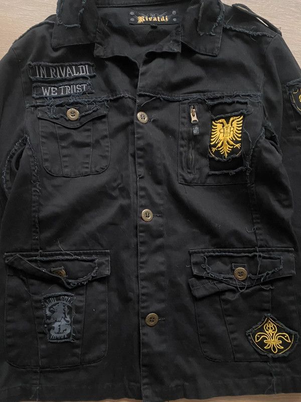 Affliction × Vintage Black vintage rivaldi jacket Size US L / EU 52-54 / 3 - 4 Thumbnail