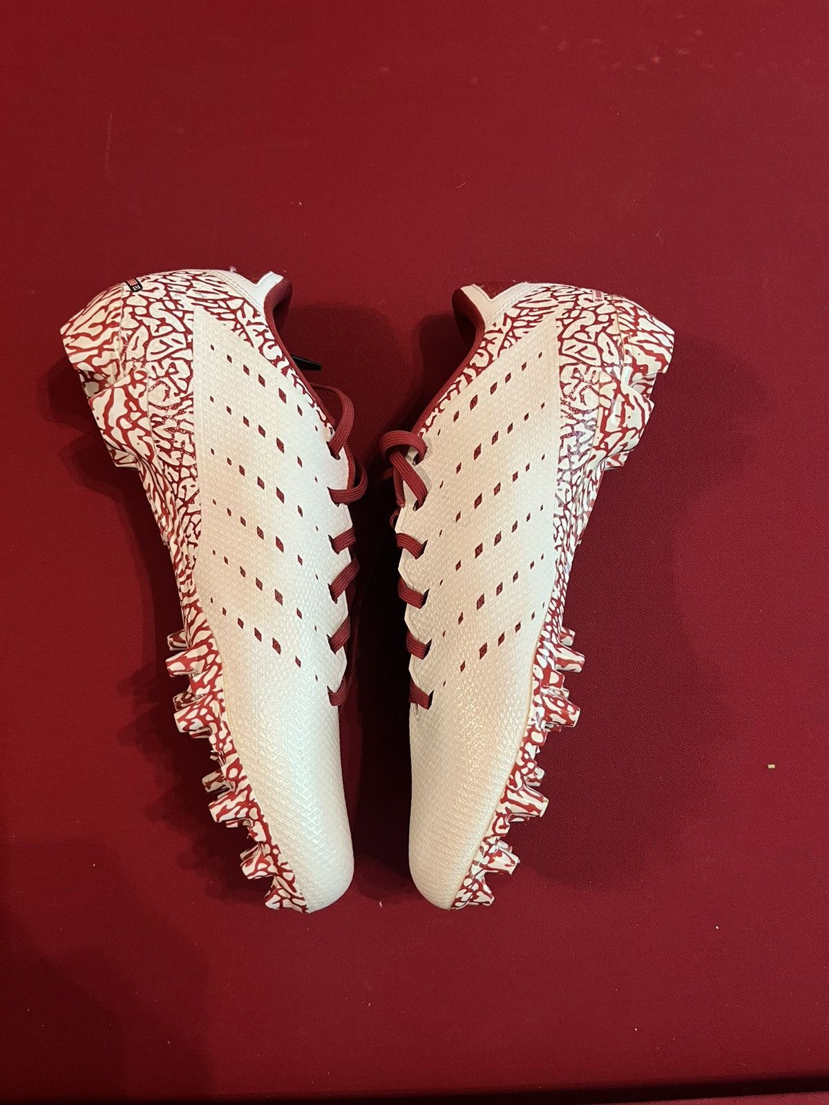 Jordan Brand Jordan Oklahoma PE cleats Size US 12 / EU 45 - 3 Thumbnail