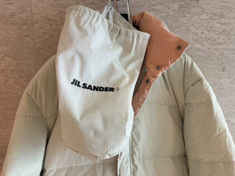 Jil Sander Jil Sander Color-blocked down jacket Size L / US 10 / IT 46 - 4 Thumbnail
