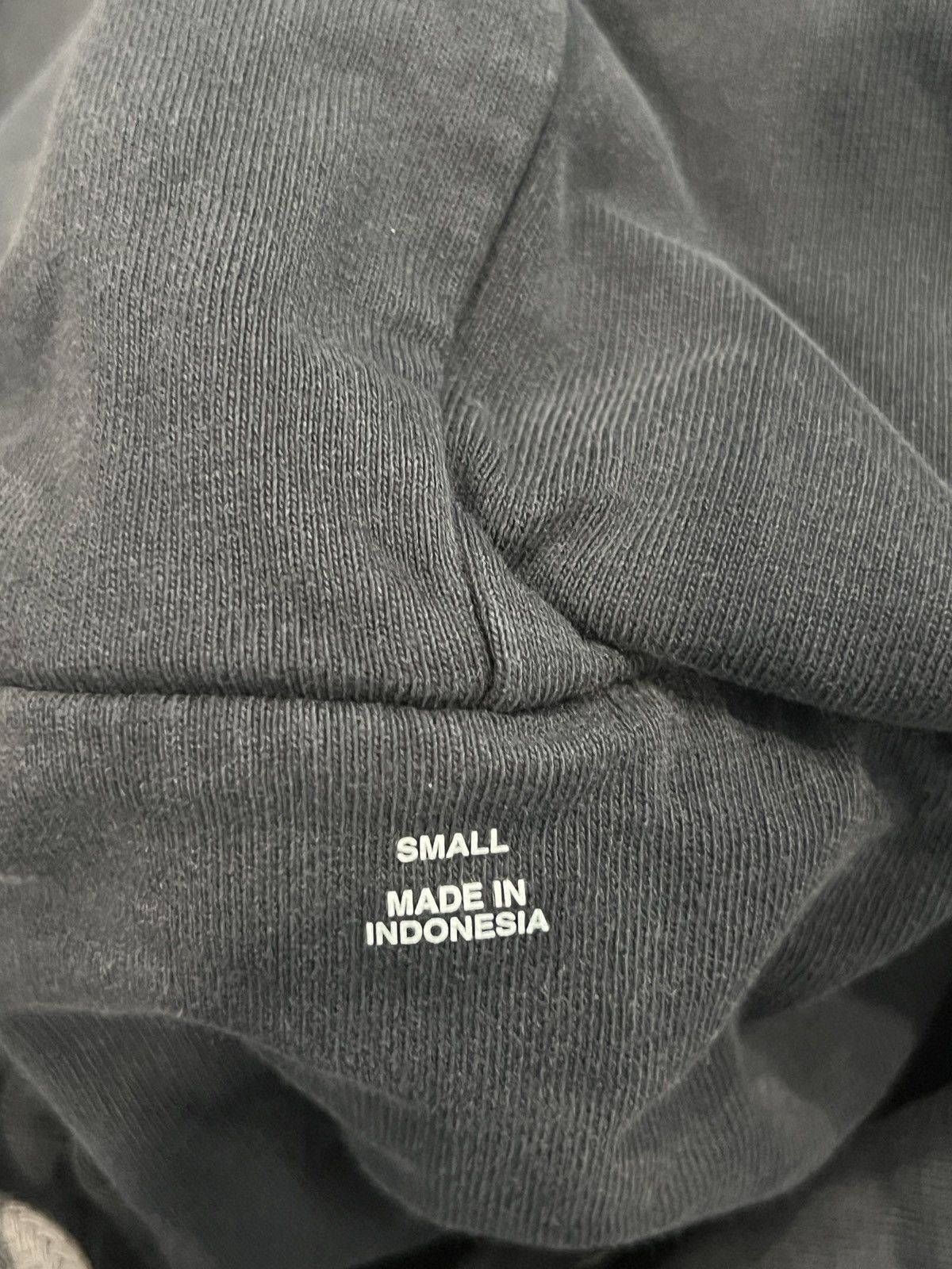 Balenciaga × Gap × Yeezy Yeezy Gap Zip Up Hoodie Poetic Black Small Size US S / EU 44-46 / 1 - 6 Thumbnail