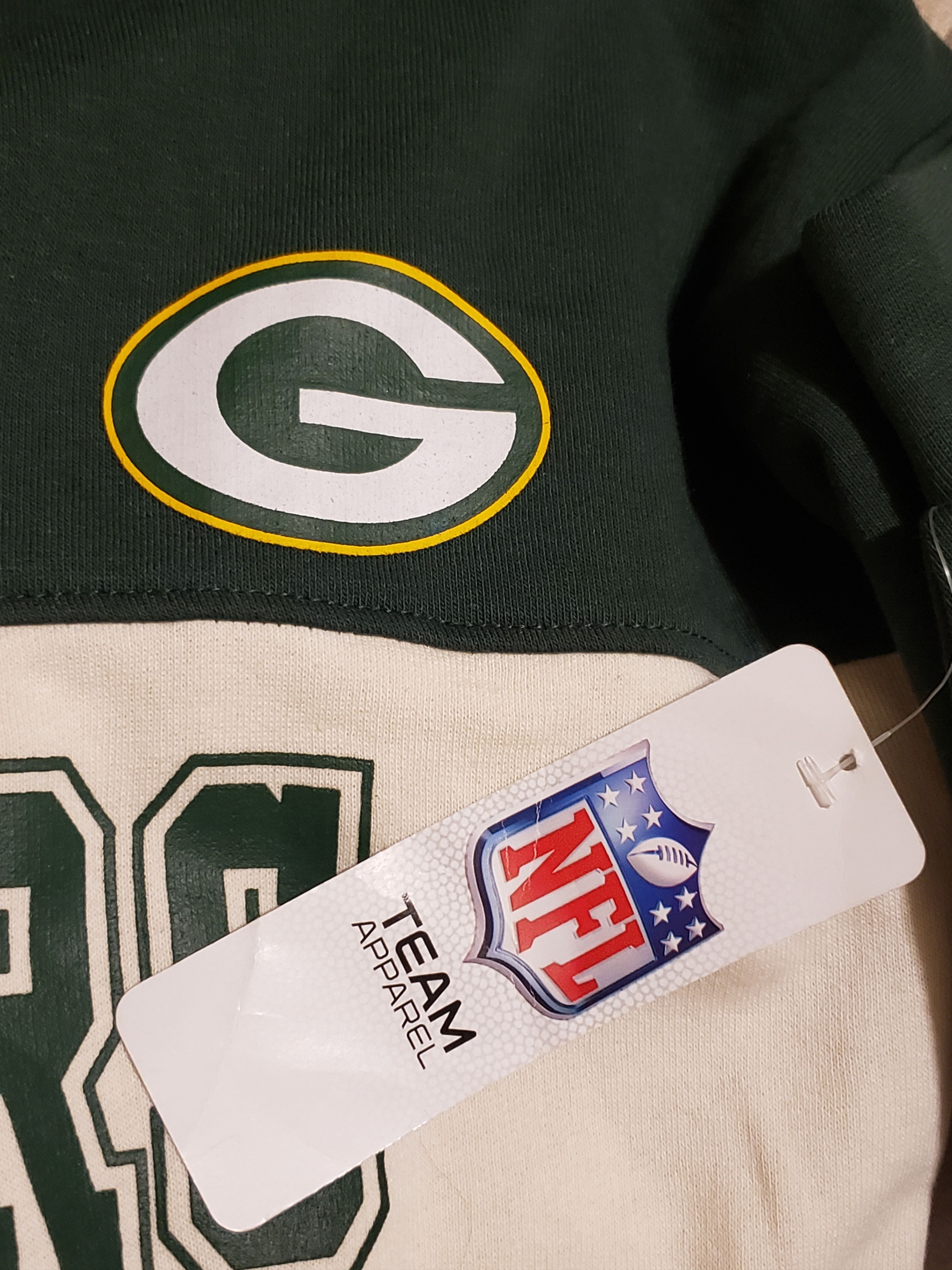 NFL LITTLE NFL FAN GREEN BAY PACKERS TOP FOR GIRLS XL Size XL / US 12-14 / IT 48-50 - 4 Thumbnail