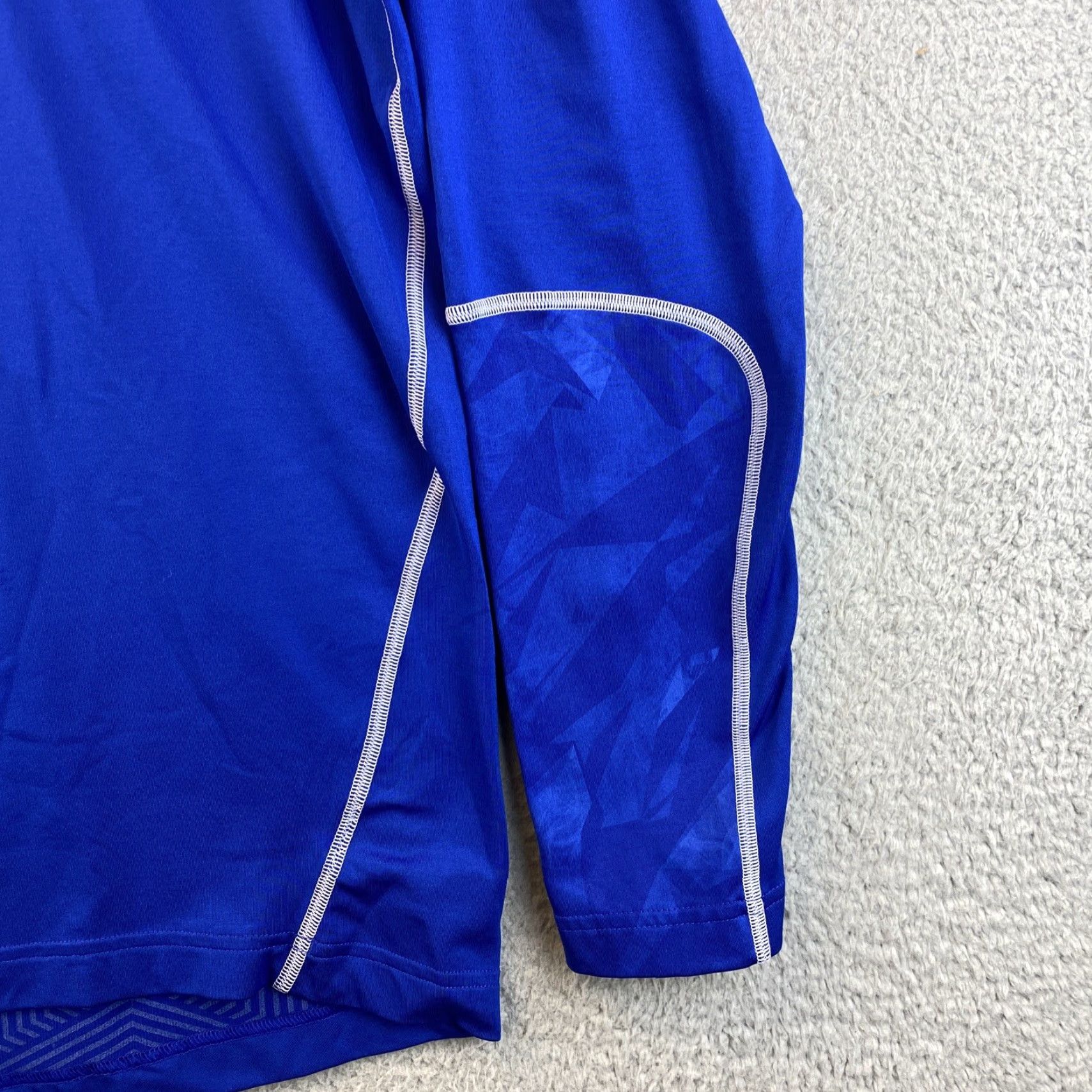 Under Armour UNDER ARMOUR Mens Shirt Large Blue ColdGear High Neck Compression Pullover 42-49 Size US L / EU 52-54 / 3 - 2 Thumbnail