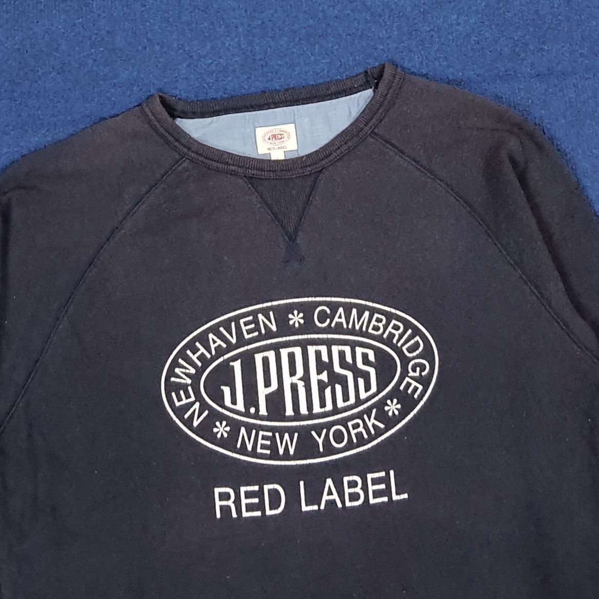 J. Press Newhaven Cambridge New York Red Label Sweatshirt C275N6 Size US M / EU 48-50 / 2 - 2 Thumbnail