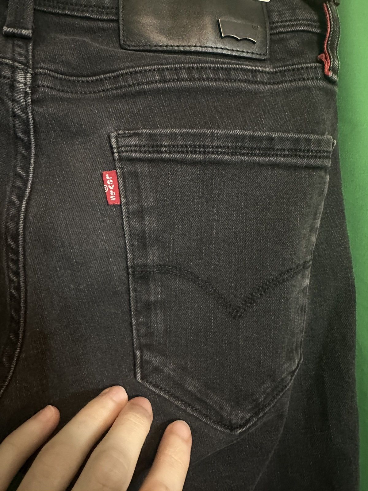 Levi's × Levi's Made & Crafted Levi’s Redloop premium black slim denim jeans redline Size US 30 / EU 46 - 8 Thumbnail