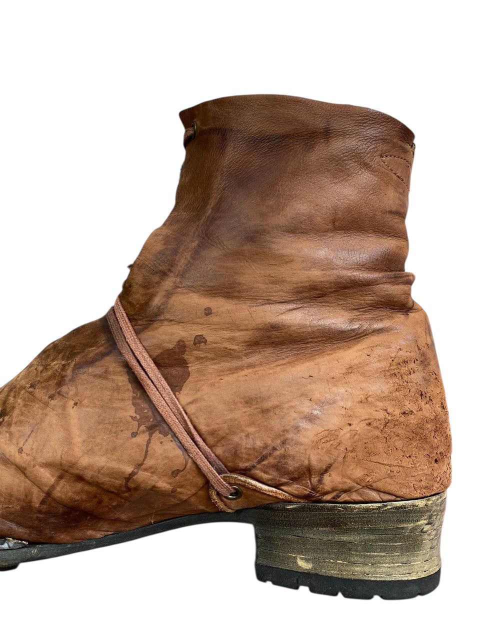 Alfredo Bannister Alfredo Bannister Deconstructed Folded Sock Boots Size US 10 / EU 43 - 20 Thumbnail