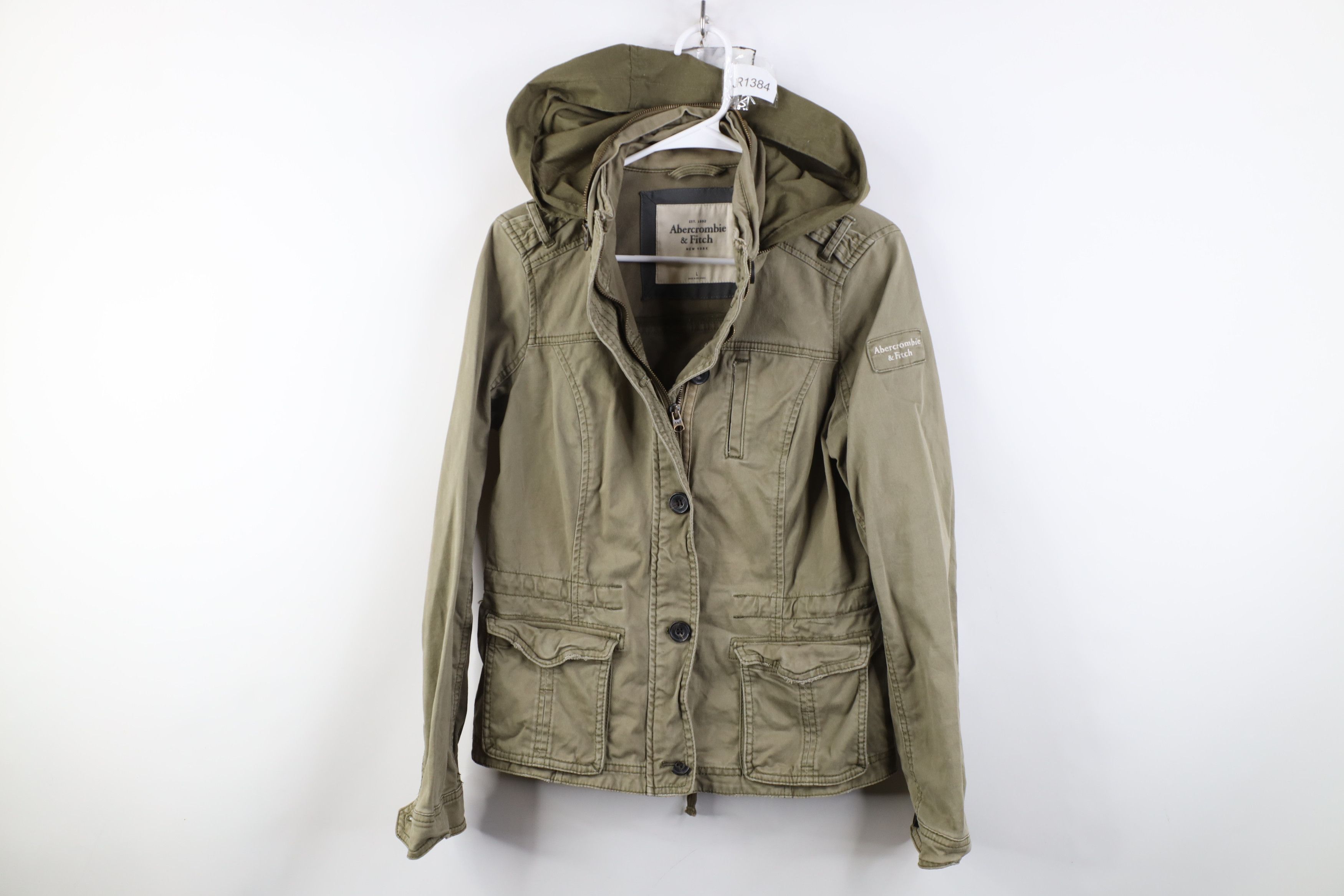 Abercrombie & Fitch Vintage 90s Y2K Abercrombie & Fitch Military Field Jacket Size L / US 10 / IT 46 - 1 Thumbnail