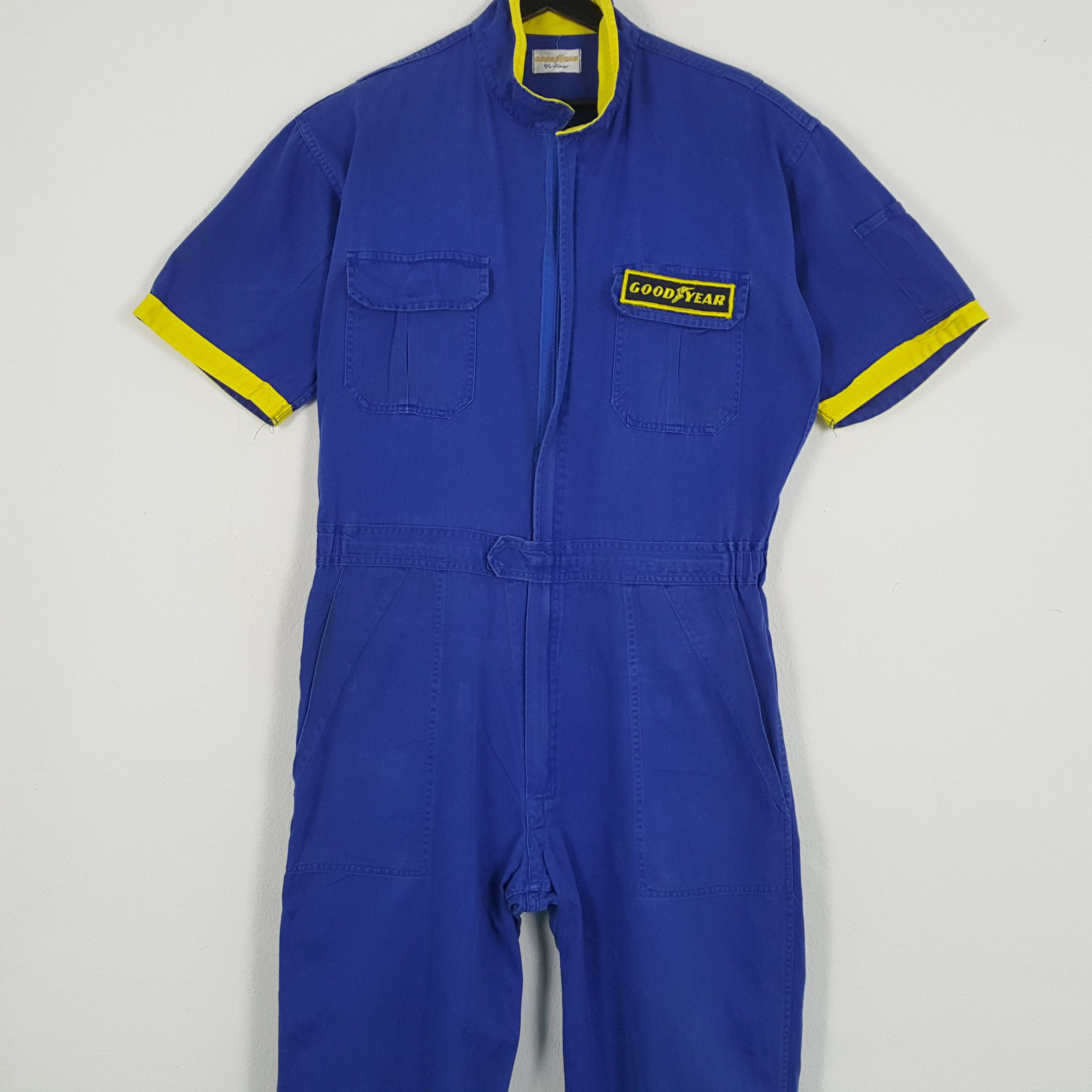 Japanese Brand GOOD YEAR RACING Motorsports Crew Coverall Jacket Size US XL / EU 56 / 4 - 5 Thumbnail