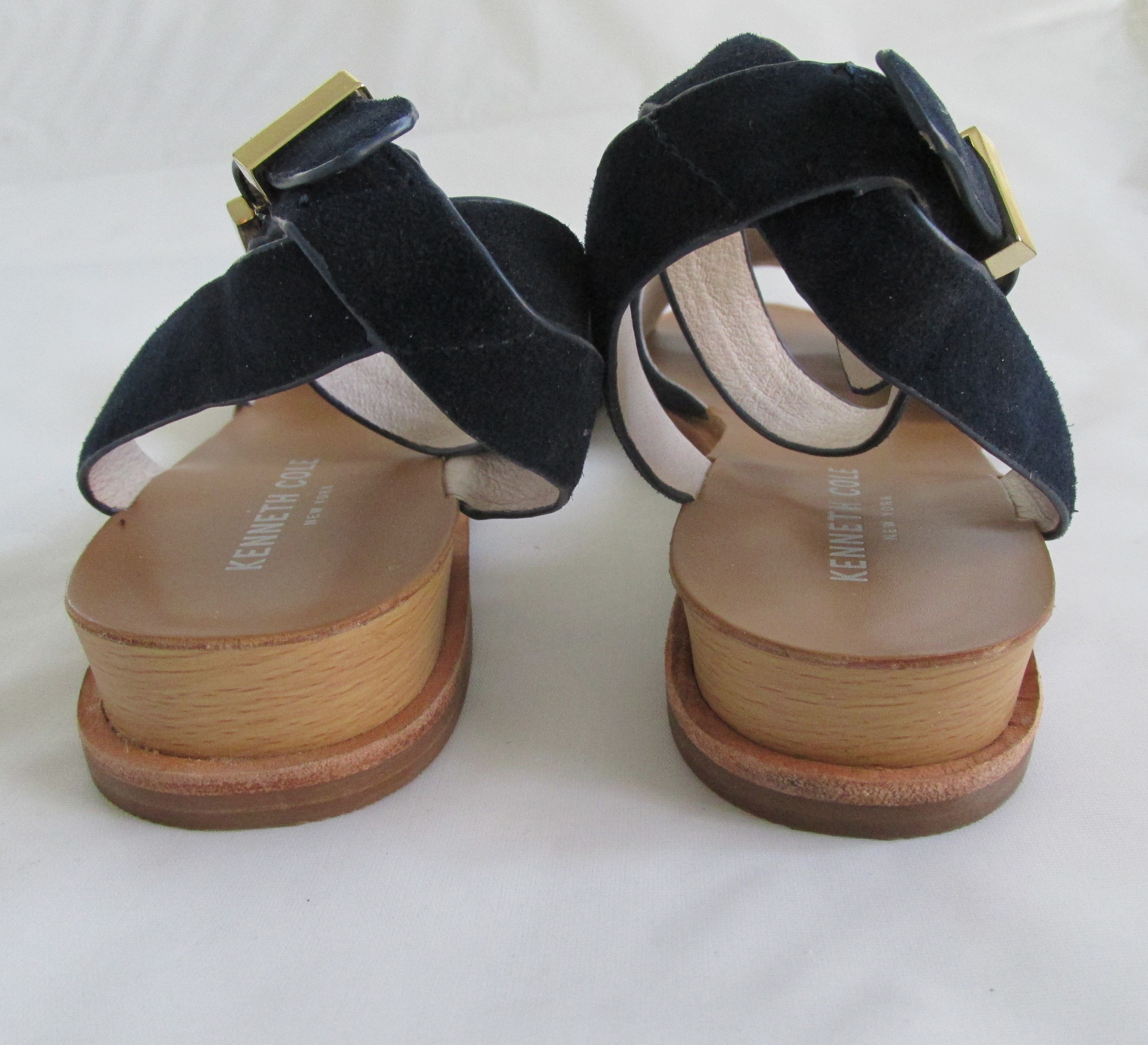Kenneth Cole Kenneth Cole "Jony" Women's Suede Sandals Size 8 M Size US 8 / IT 38 - 6 Thumbnail