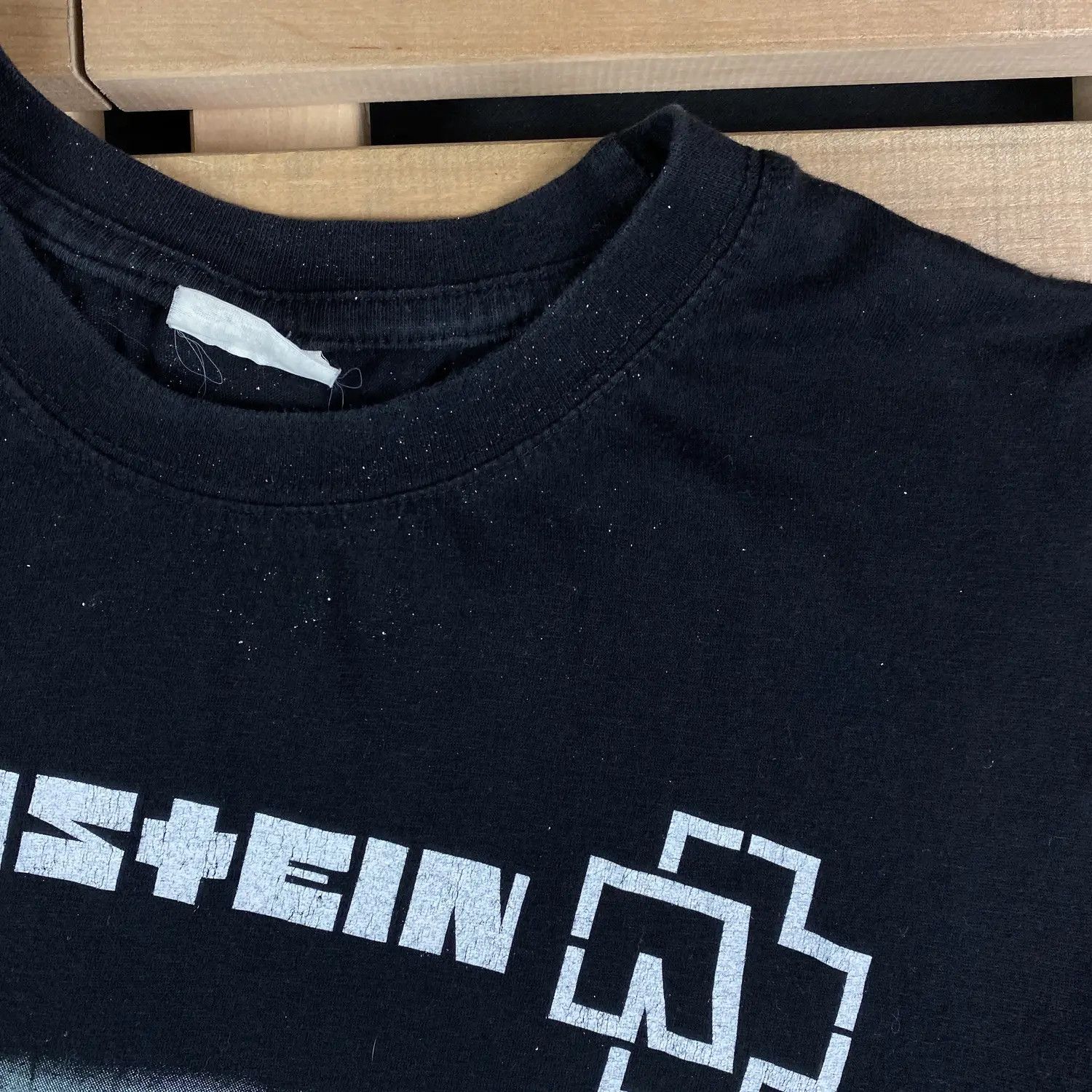 Band Tees Mens Vintage 90s Rammstein T Shirt Size L Size US L / EU 52-54 / 3 - 6 Thumbnail