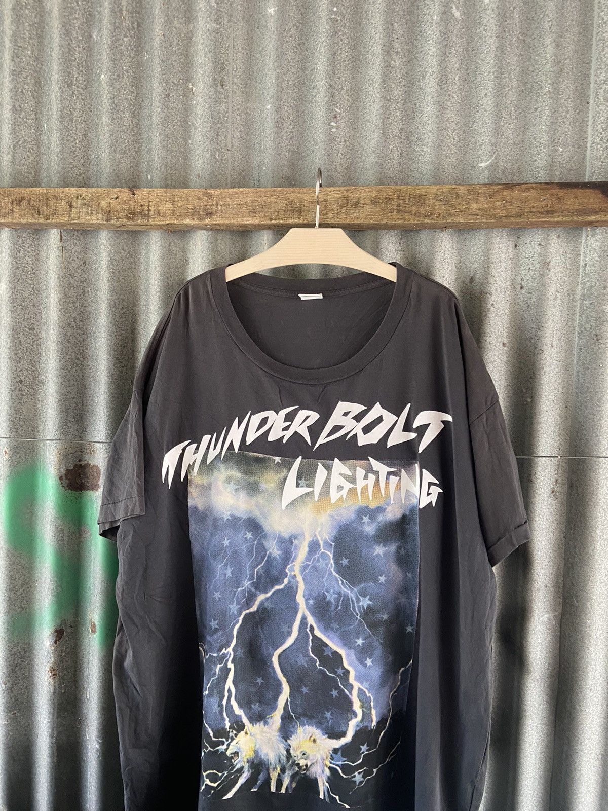 Japanese Brand RNA LIGHTNING GRAPHICS CRAZY DESIGN Size US XL / EU 56 / 4 - 2 Thumbnail