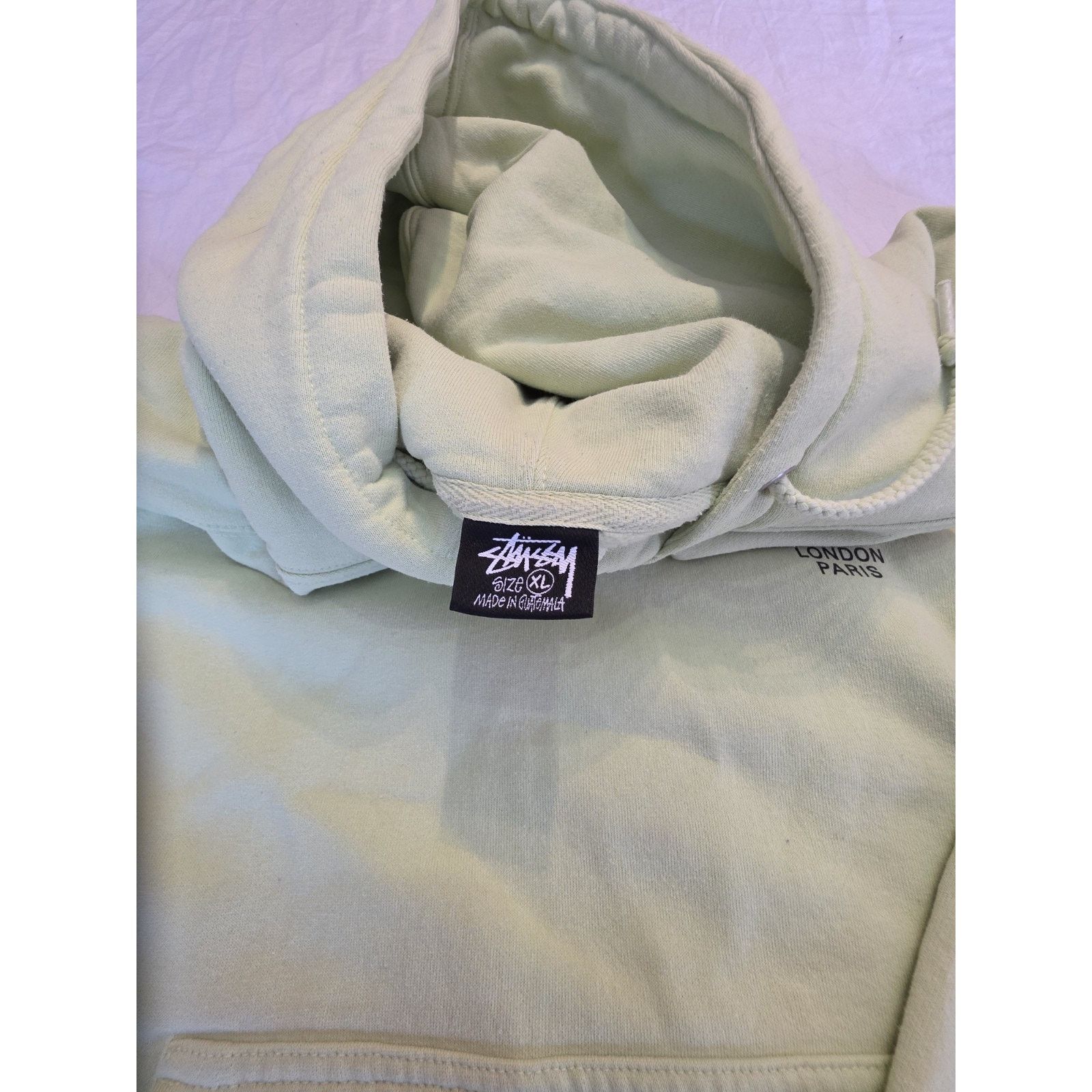 Stussy Stussy World Tour Logo Men's Size Xl Green Hoodie Sweatshirt Size US XL / EU 56 / 4 - 5 Thumbnail