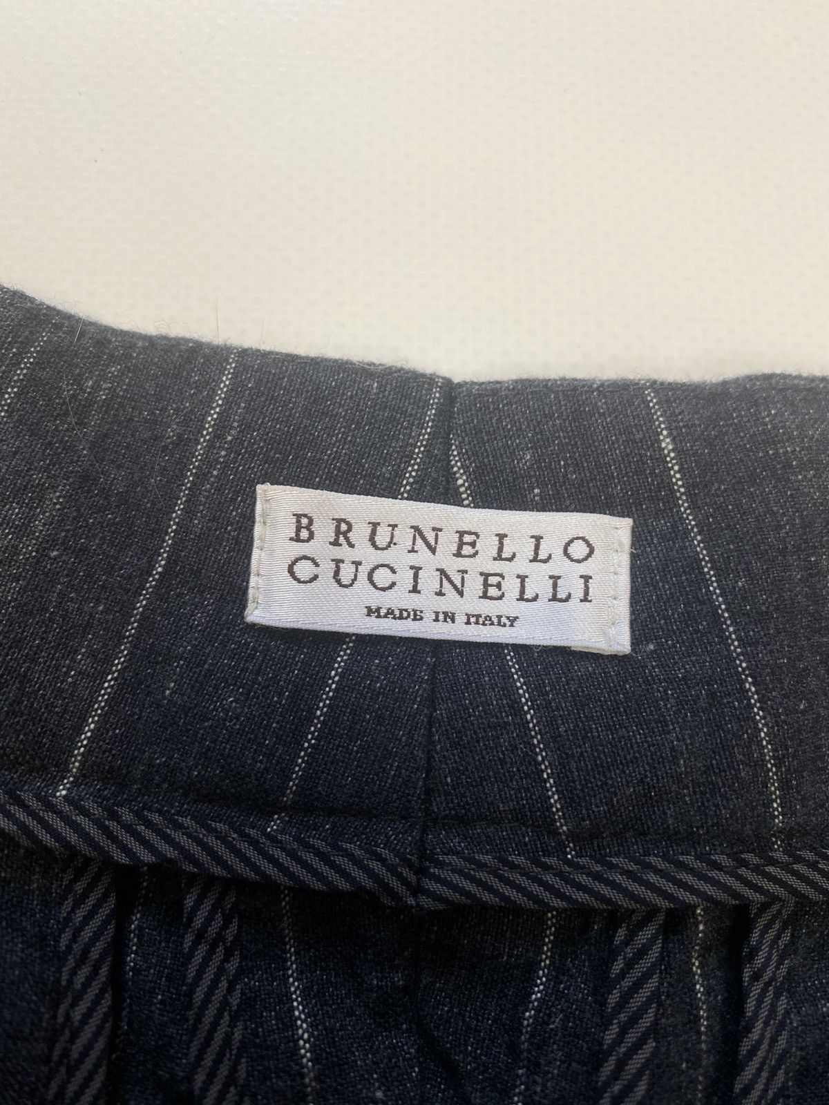 Brunello Cucinelli Brunello Cucinelli Linen/Wool Pants. Size 6 Size 28" / US 6 / IT 42 - 9 Thumbnail