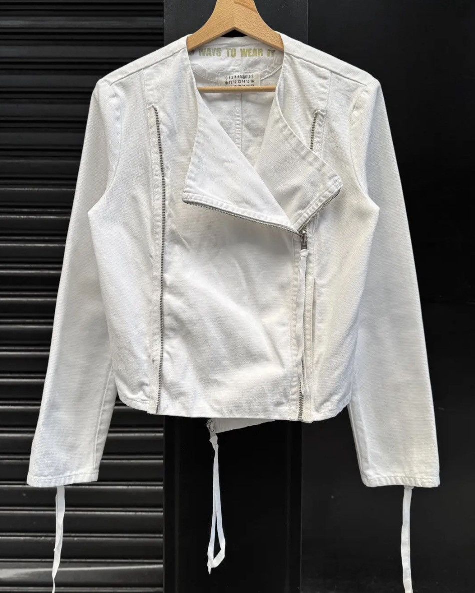 SS03 Maison Margiela “3 Ways” White Jacket