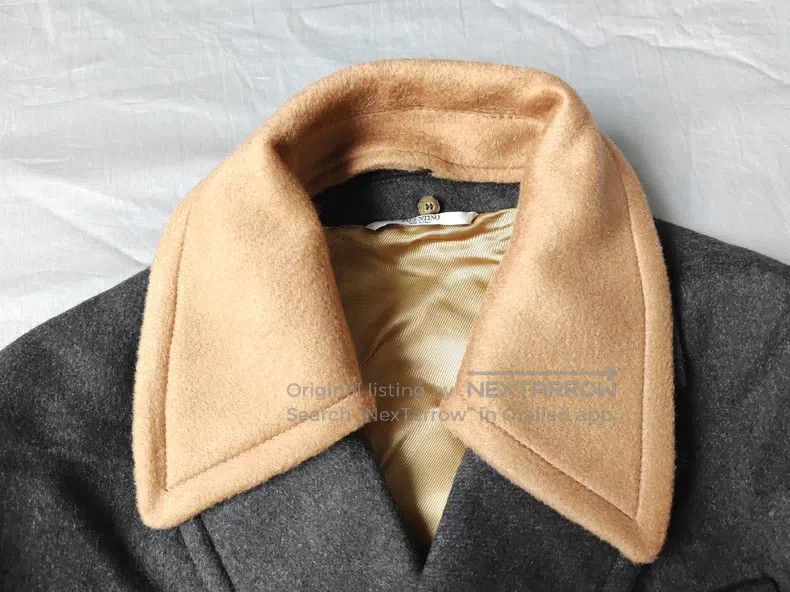 Valentino Valentino Wool double-breasted coat coat Size S / US 4 / IT 40 - 2 Thumbnail