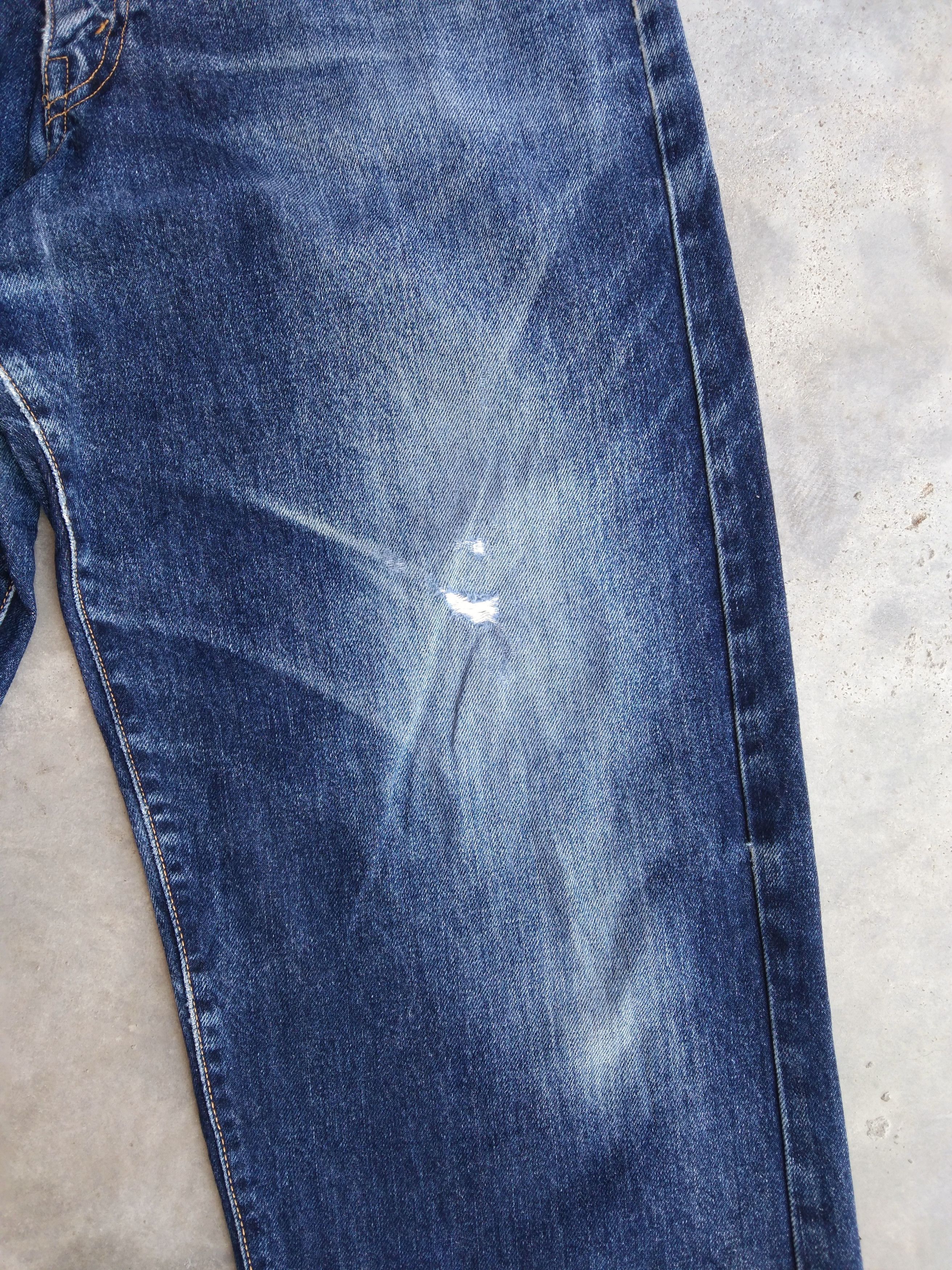Japanese Brand Vintage Distressed Big John Loose Baggy Jeans 36x31 Size US 36 / EU 52 - 9 Thumbnail
