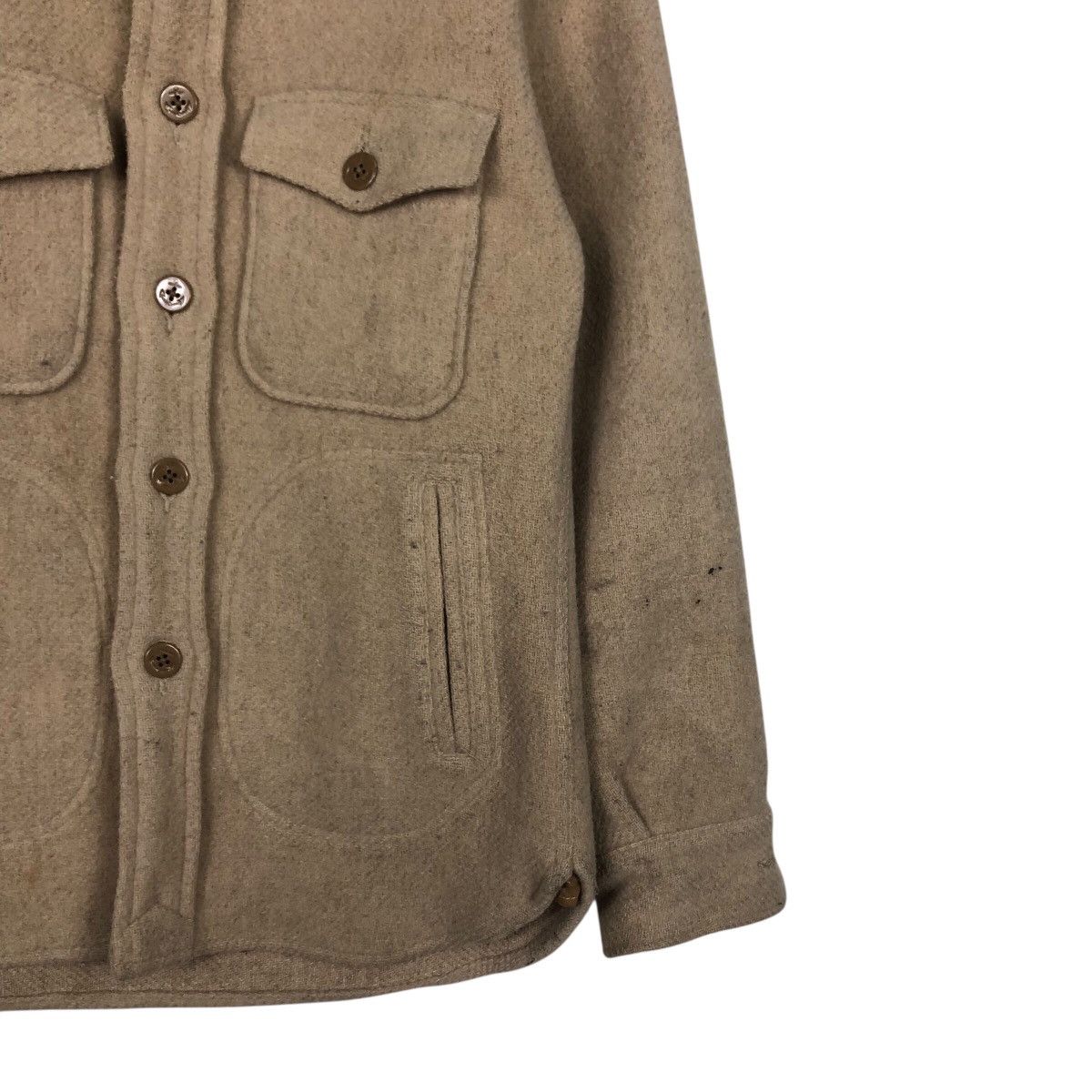 Japanese Brand 📌Vintage Button Chore Wool Jacket Sunlight Kapital Japan Size US S / EU 44-46 / 1 - 6 Thumbnail