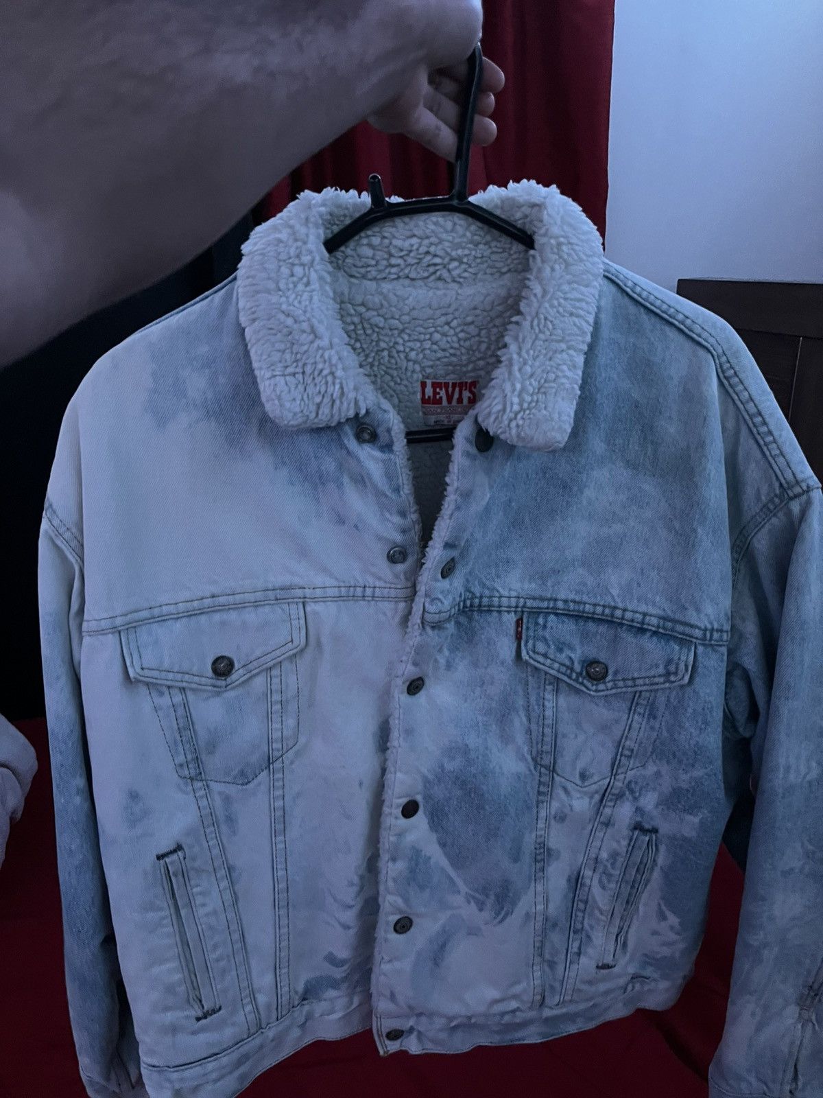 Levi's Vintage Levi’s acid wash jean jacket Size US XL / EU 56 / 4 - 1 Thumbnail