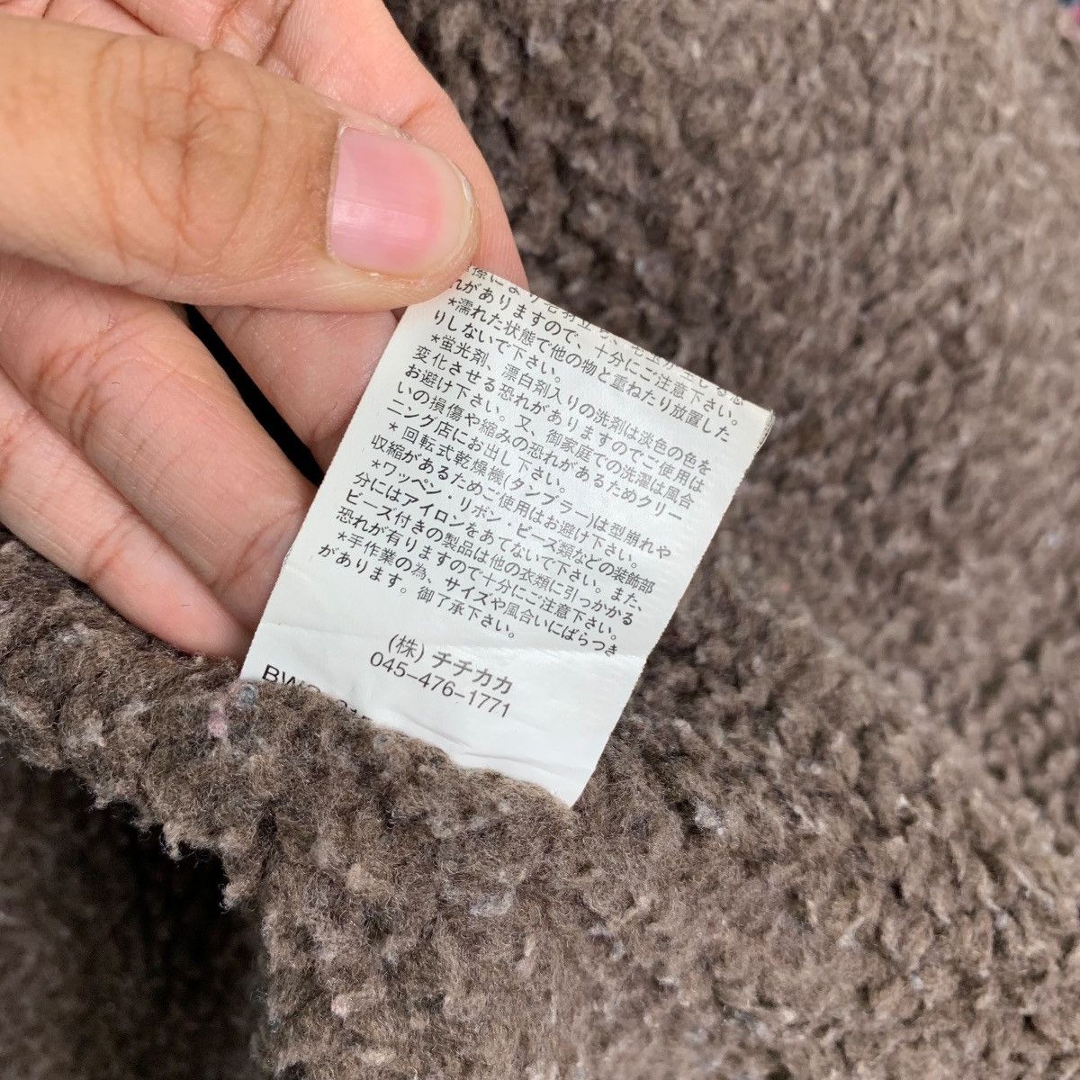 Japanese Brand TITICACA Sherpa Wool Hooded Jacket #0478-C22 Size US M / EU 48-50 / 2 - 17 Thumbnail