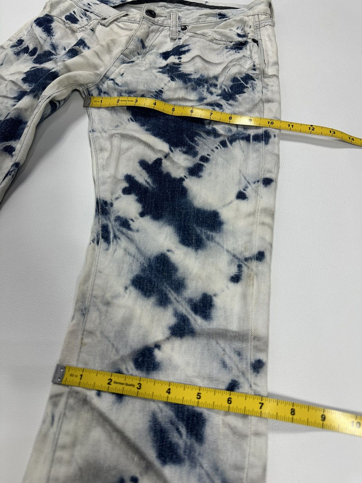Japanese Brand Civarize Acid Wash Skinny Jeans Pants Size US 29 - 17 Thumbnail