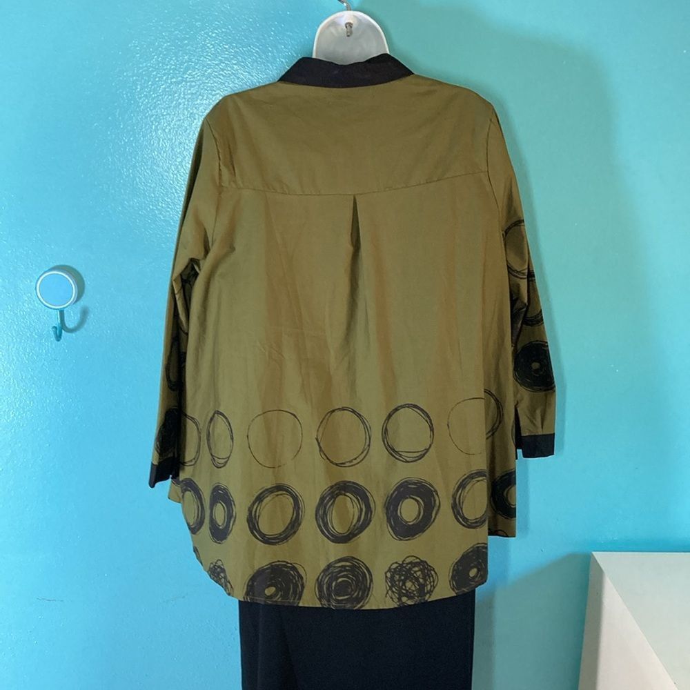 Rundholz Simply Vanite Couture Womens OS A-Line Oversized Button Up S Size ONE SIZE - 13 Thumbnail