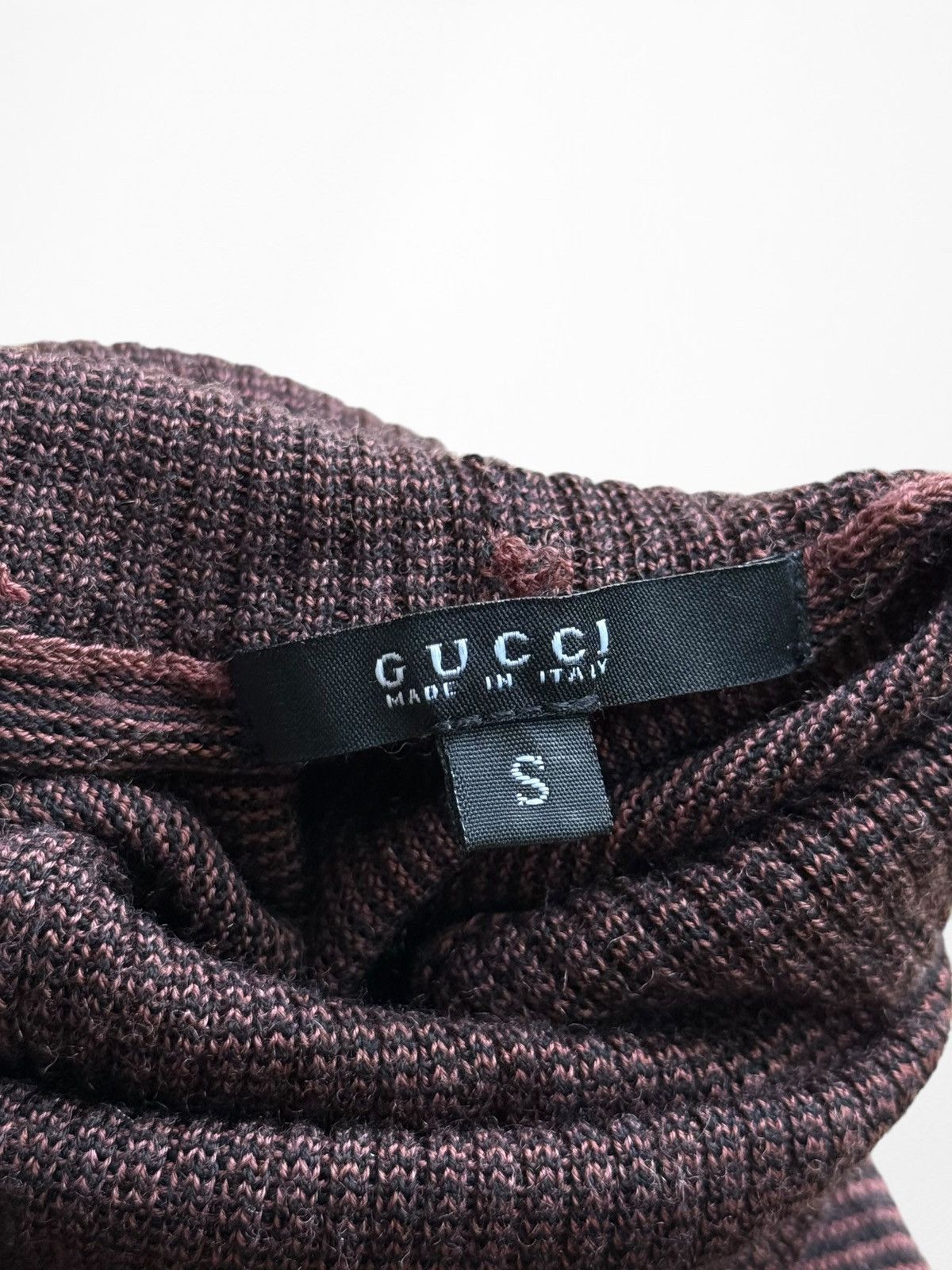 Gucci Gucci by Tom Ford silk & wool turtleneck sweater Size S / US 4 / IT 40 - 3 Thumbnail