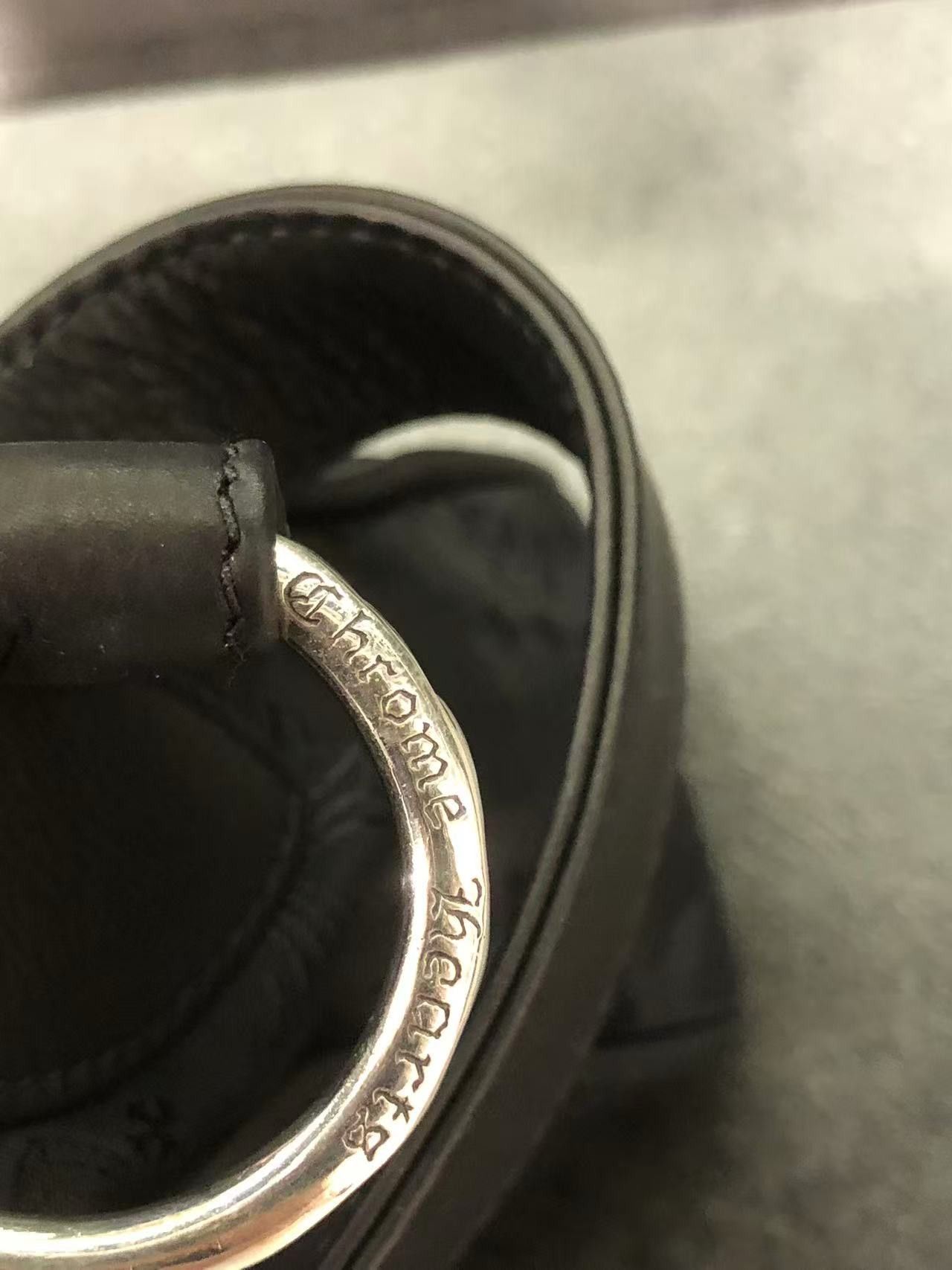 Chrome Hearts Chrome Hearts Silver Dagger Tonal Monogram Black Nugget Bag Size ONE SIZE - 9 Thumbnail