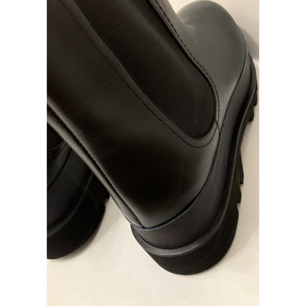 Helmut Lang HELMUT LANG CHELSEA CHUNKY ANKLE BOOTS Size US 10.5 / EU 43-44 - 19 Thumbnail