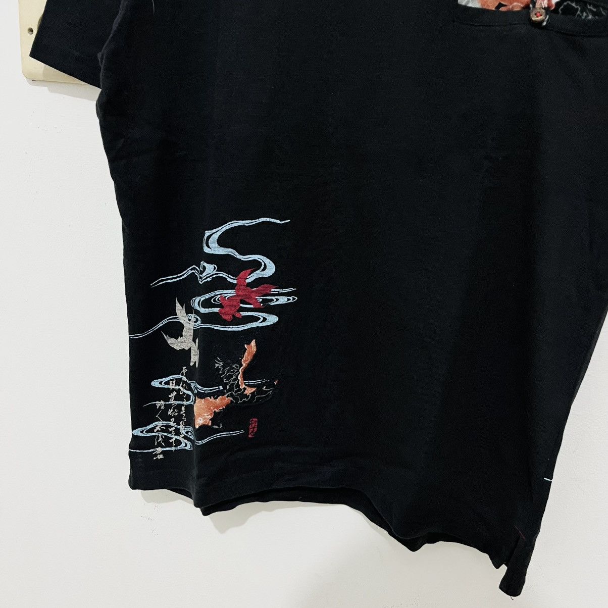 Japanese Brand Sukajan Art Polo Shirt Size US M / EU 48-50 / 2 - 3 Thumbnail