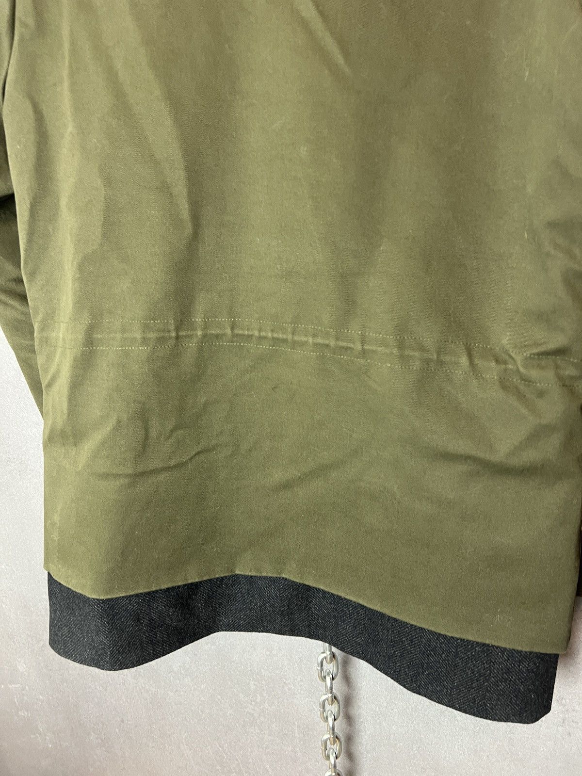 Scotch & Soda Scotch & Soda Double Layered Mens Olive/Gray Military Size L Size US L / EU 52-54 / 3 - 17 Thumbnail